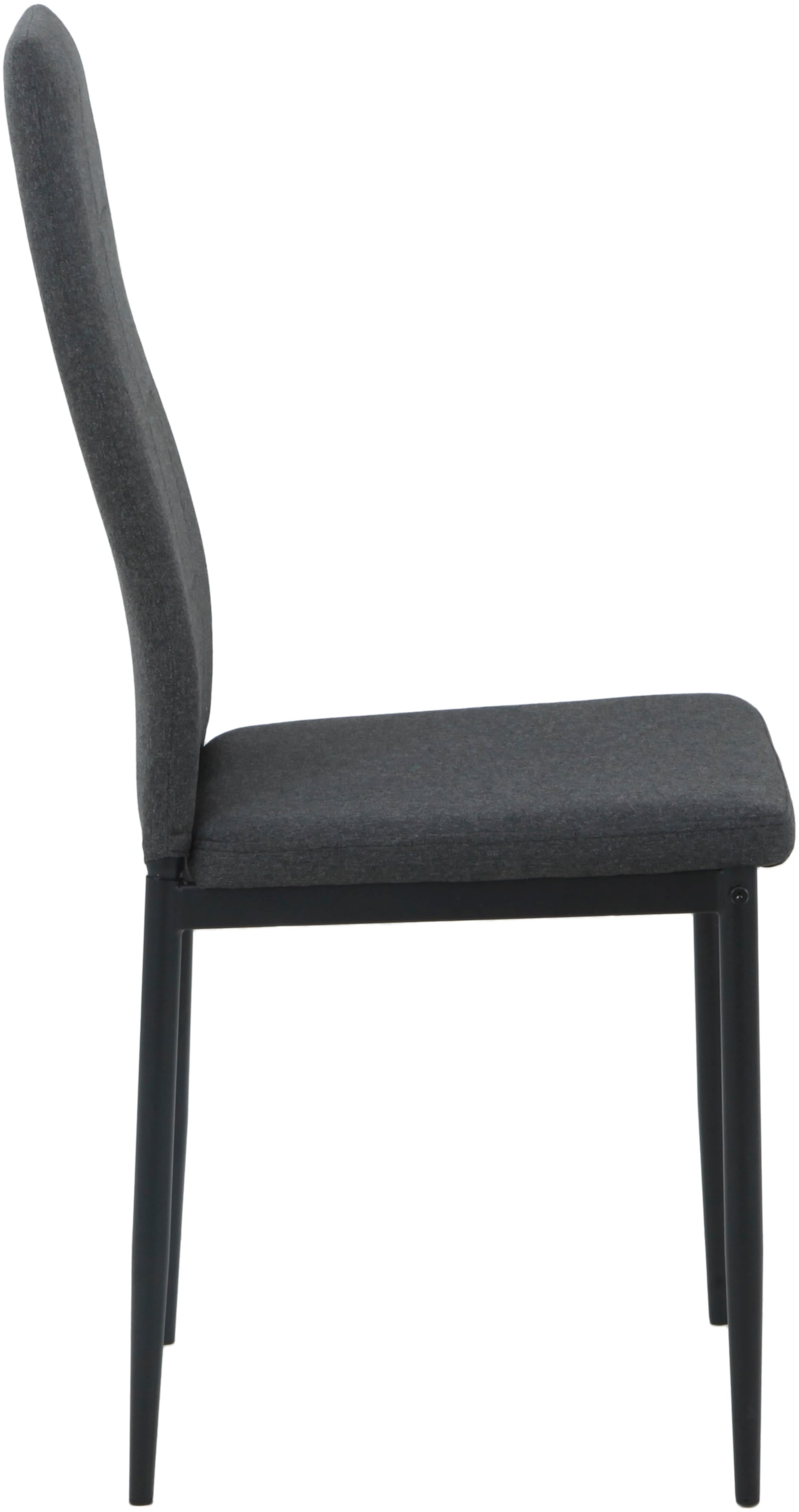 HELA Chaise à 4 pieds »SVENNI« (Set) 2 cuis4-Fuss,Rundrohrgestell,Webstoff,Zertifizierter "Waterfree" Stoff