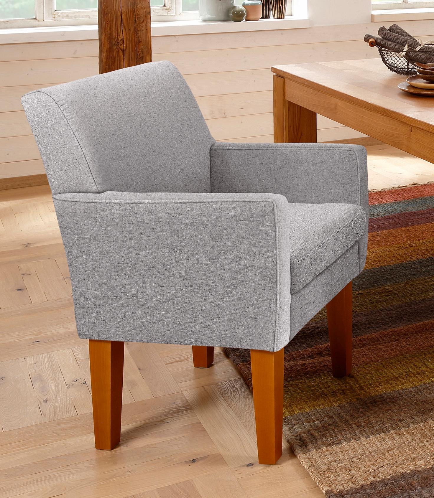 Image of Home affaire Sessel »Fehmarn«, komfortable Sitzhöhe von 54 cm, in 3 verschiedenen Bezugsqualitäten bei Ackermann Versand Schweiz