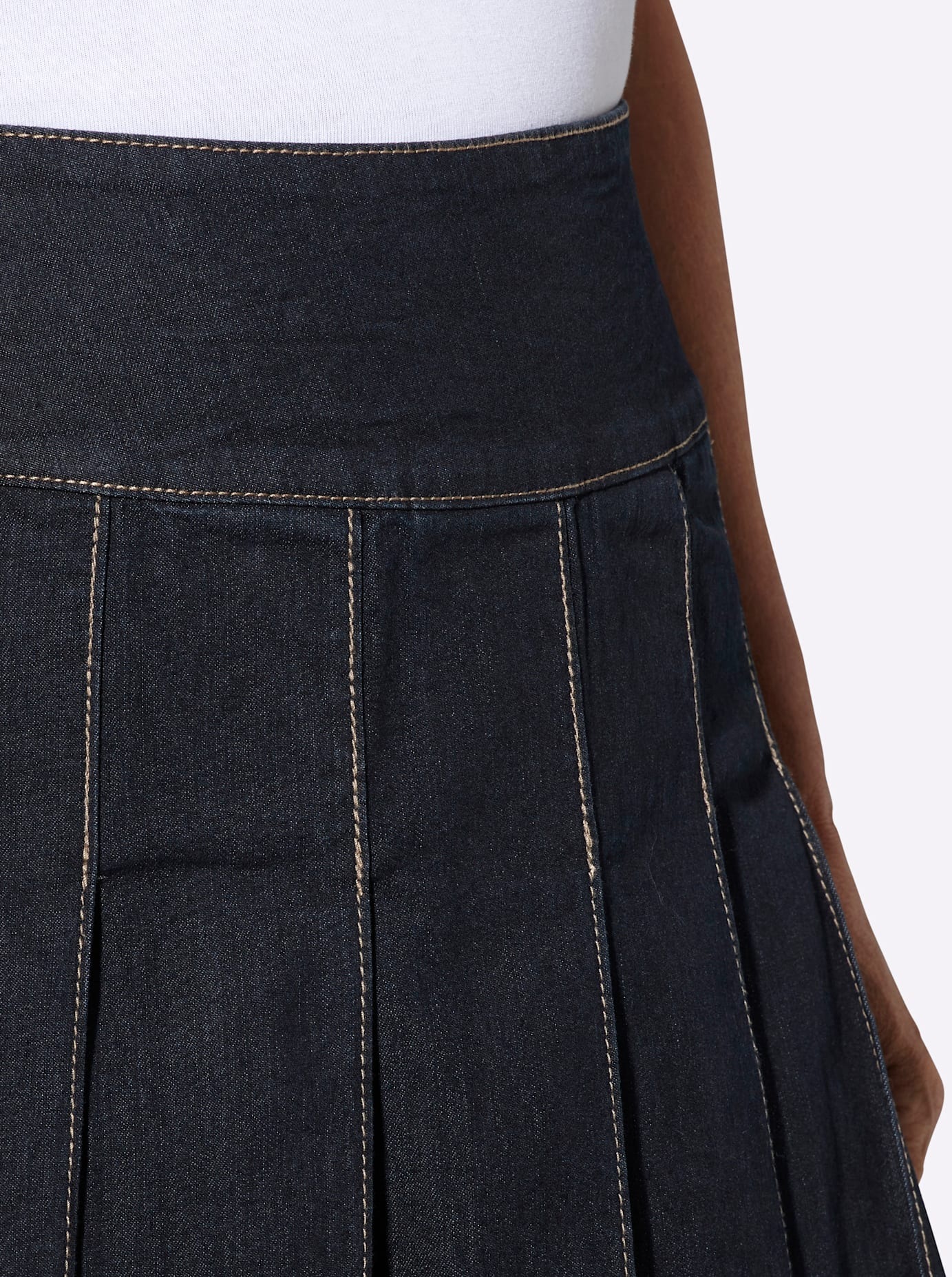 Classic Basics Jeansrock
