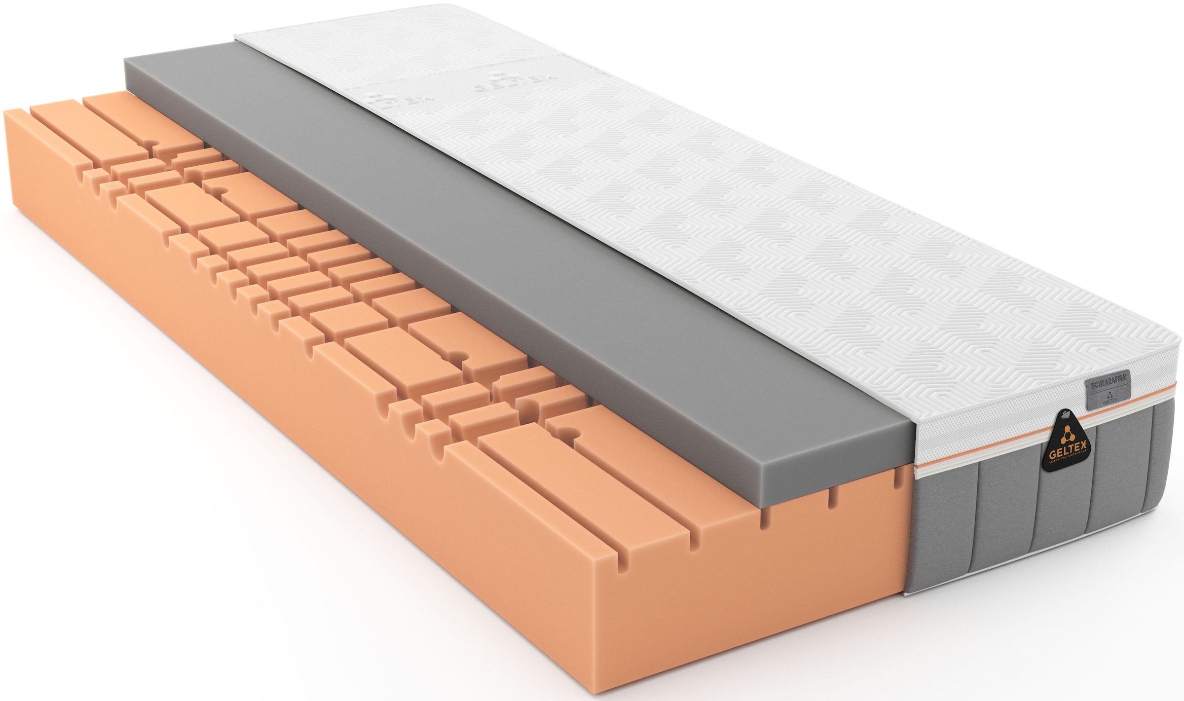 Image of Schlaraffia Gelschaummatratze »Matratze GELTEX™ Quantum Touch 260 mit besonders weichem Matratzenbezug und einer komfortablen Matratzenhöhe von 26 cm, ressourcenschonende Herstellung«, Raumgewicht: 45 kg/m³, (1 St.), 90 Nächte Probeschlafen!* bei Ackerman