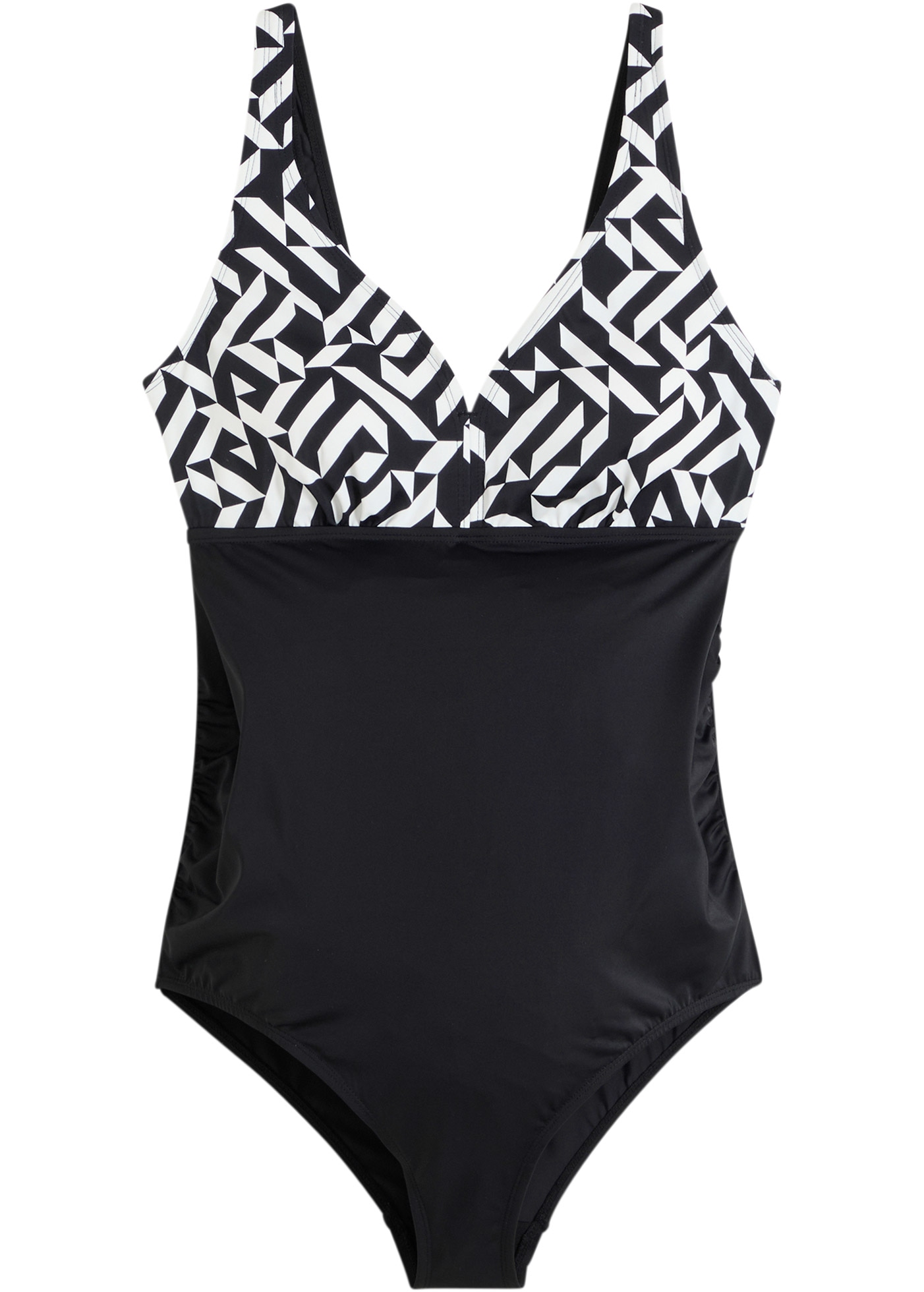 bonprix Maillot de bain de maternité sportlicher Stil, verstellbare Träger, aus Polyamid und Elasthan