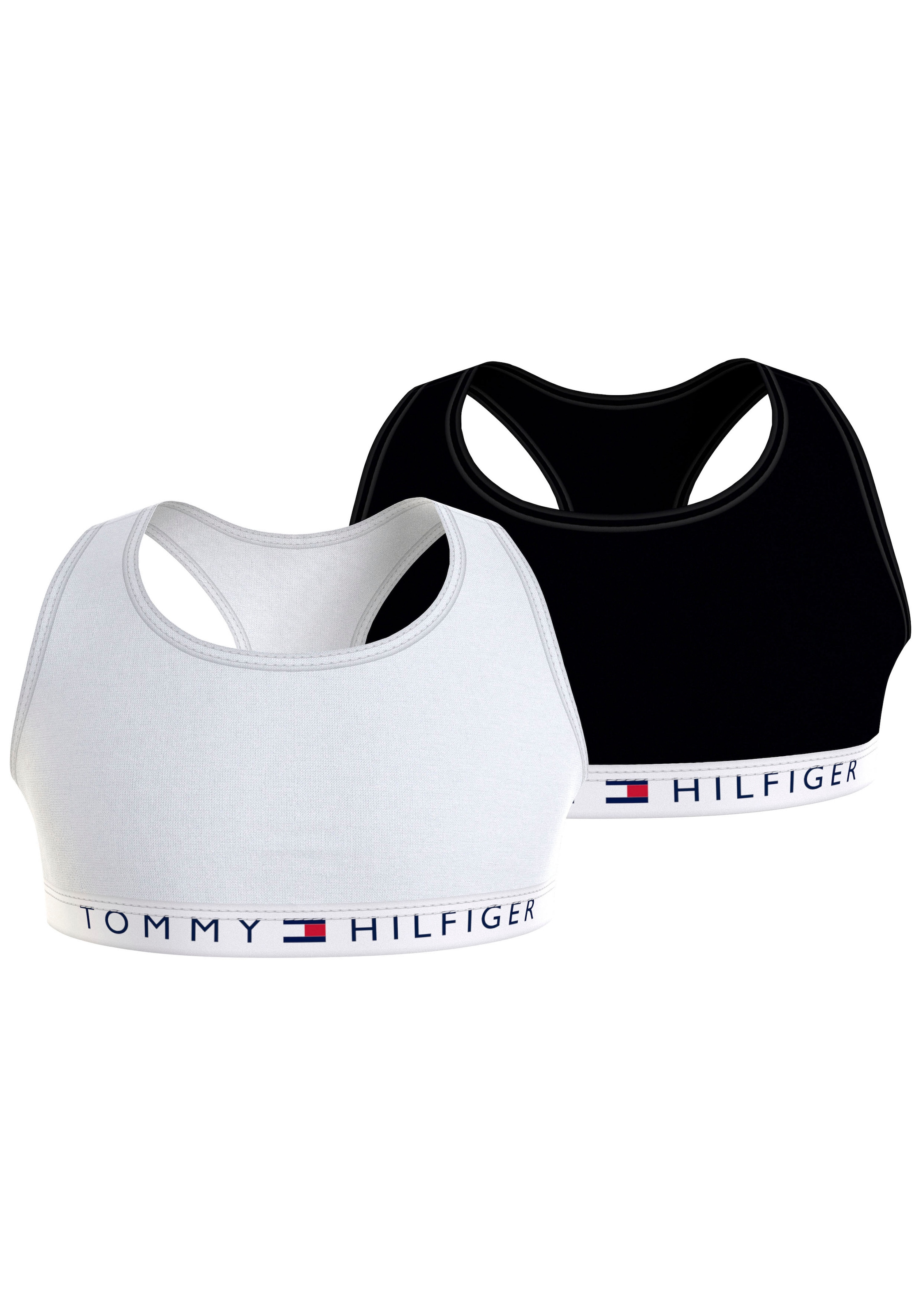 Tommy Hilfiger Underwear Bralette »2P BRALETTE«, (Packung, 2er-Pack), mit Tommy Hilfiger Logoschriftzug & Flag