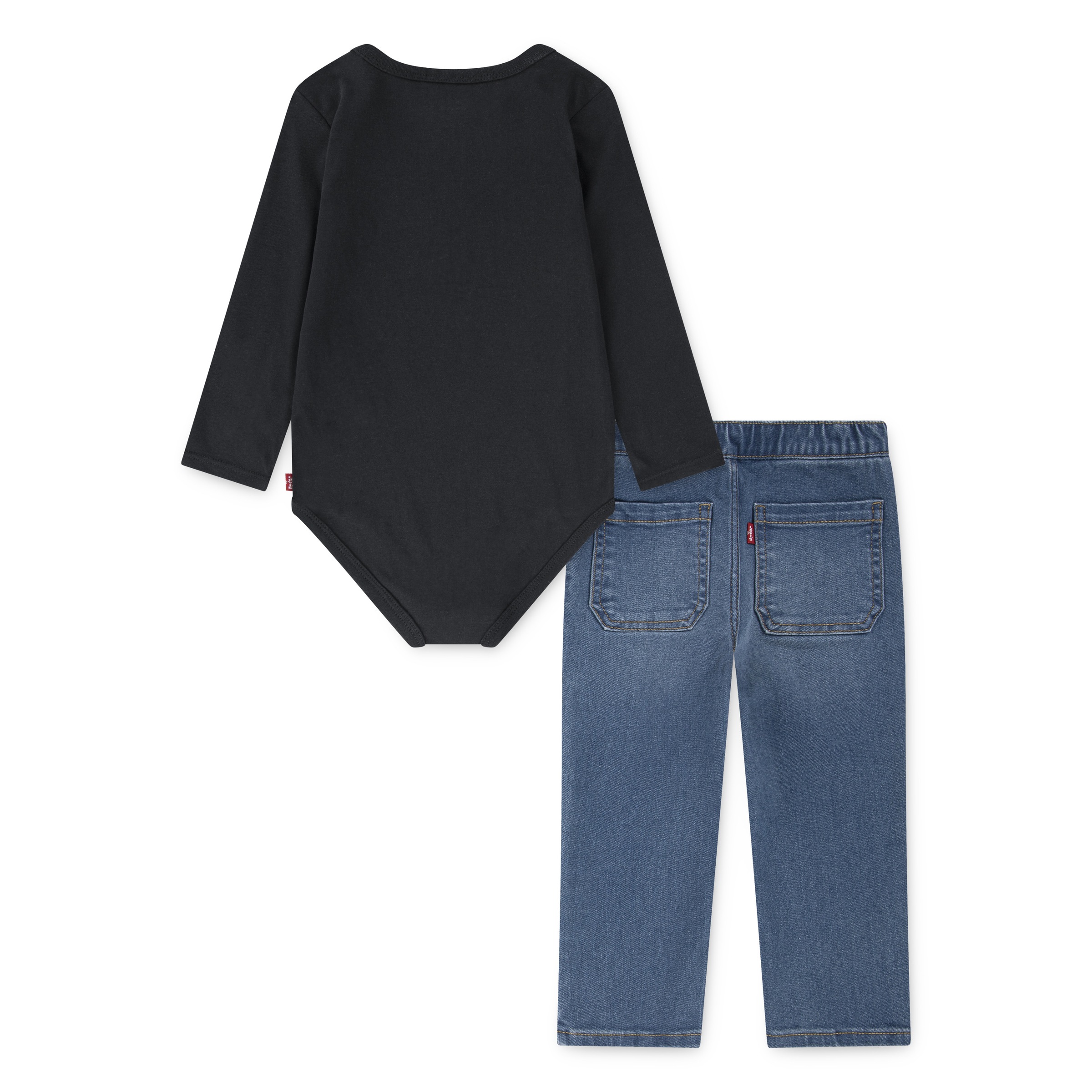 Levis Kids Body & Hose "LVB BEARRITO DENIM SET" Set, 2 Stk. mit lustigem Print