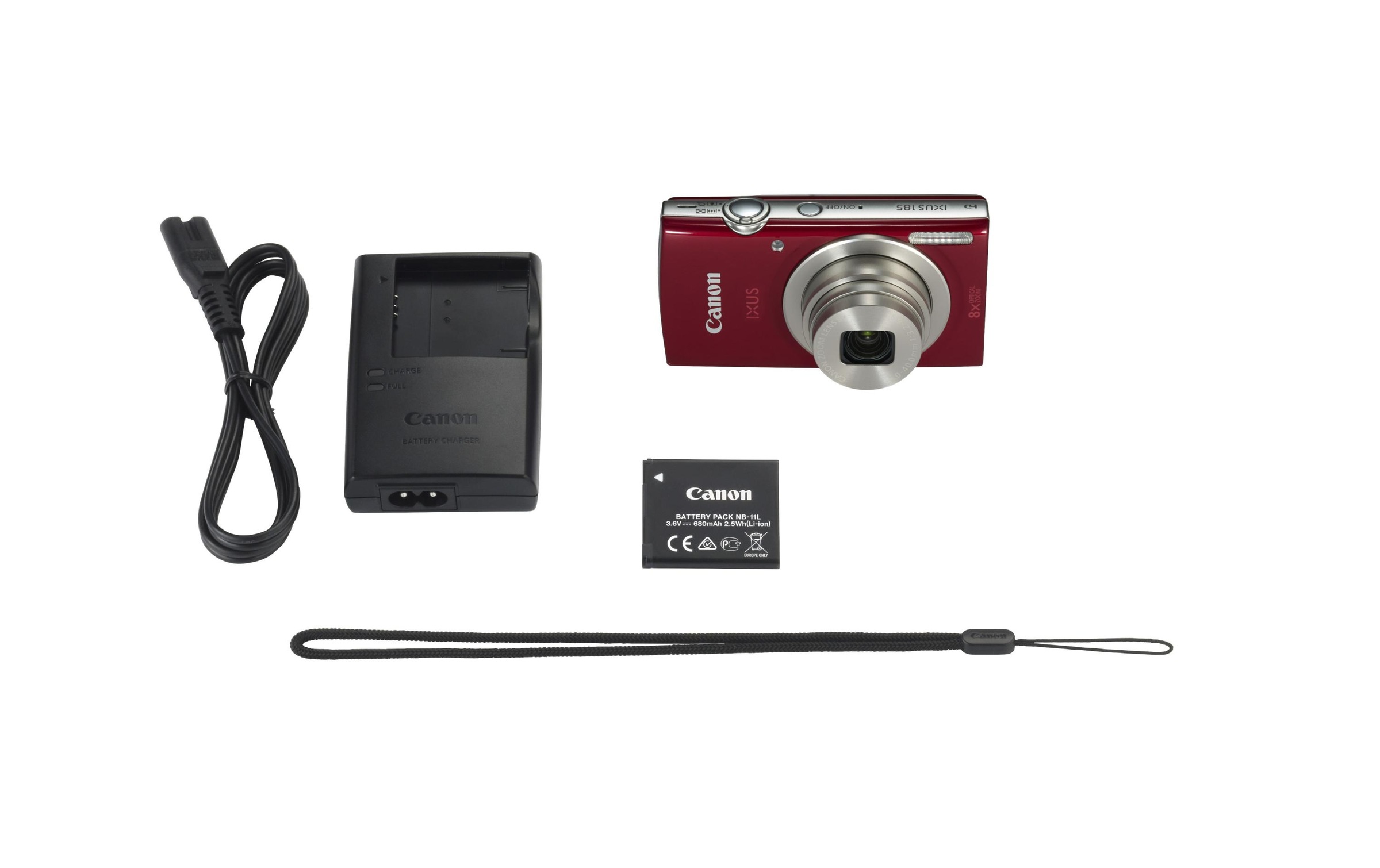 Canon Kompaktkamera »IXUS 185 Rot«