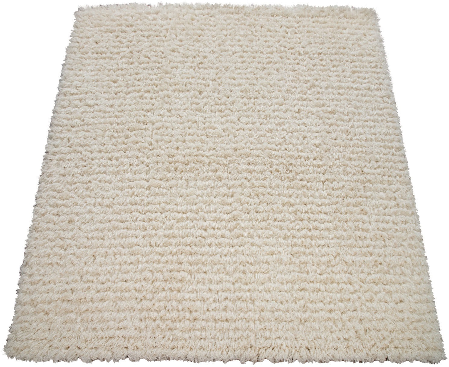 Image of Paco Home Hochflor-Teppich »Girona 565«, rechteckig, 70 mm Höhe, flauschig & weich, Uni-Farben, ideal im Wohnzimmer & Schlafzimmer bei Ackermann Versand Schweiz