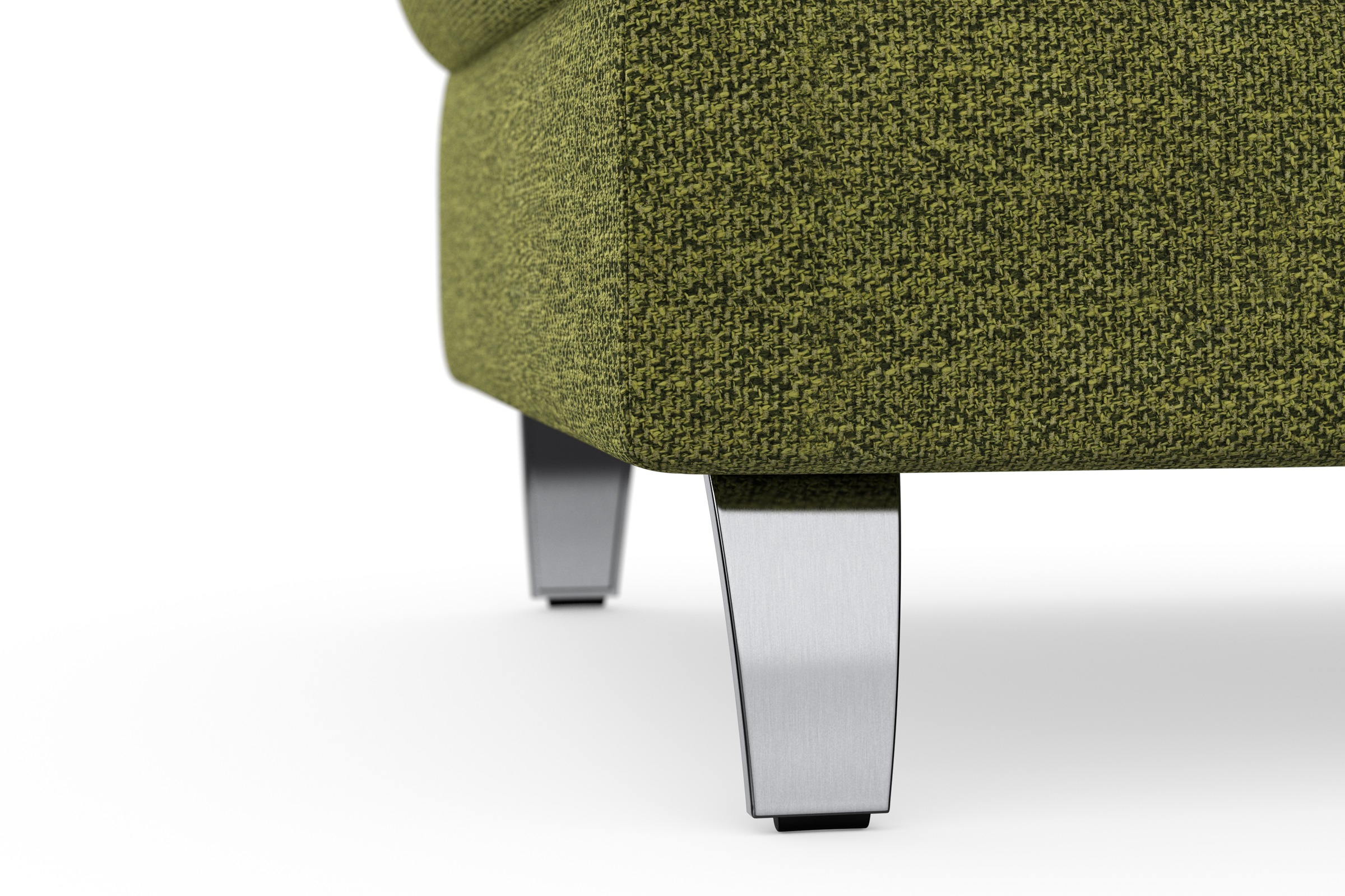 sit&more Stauraumhocker »Grenoble«, mit Stauraum und satinierten Füssen