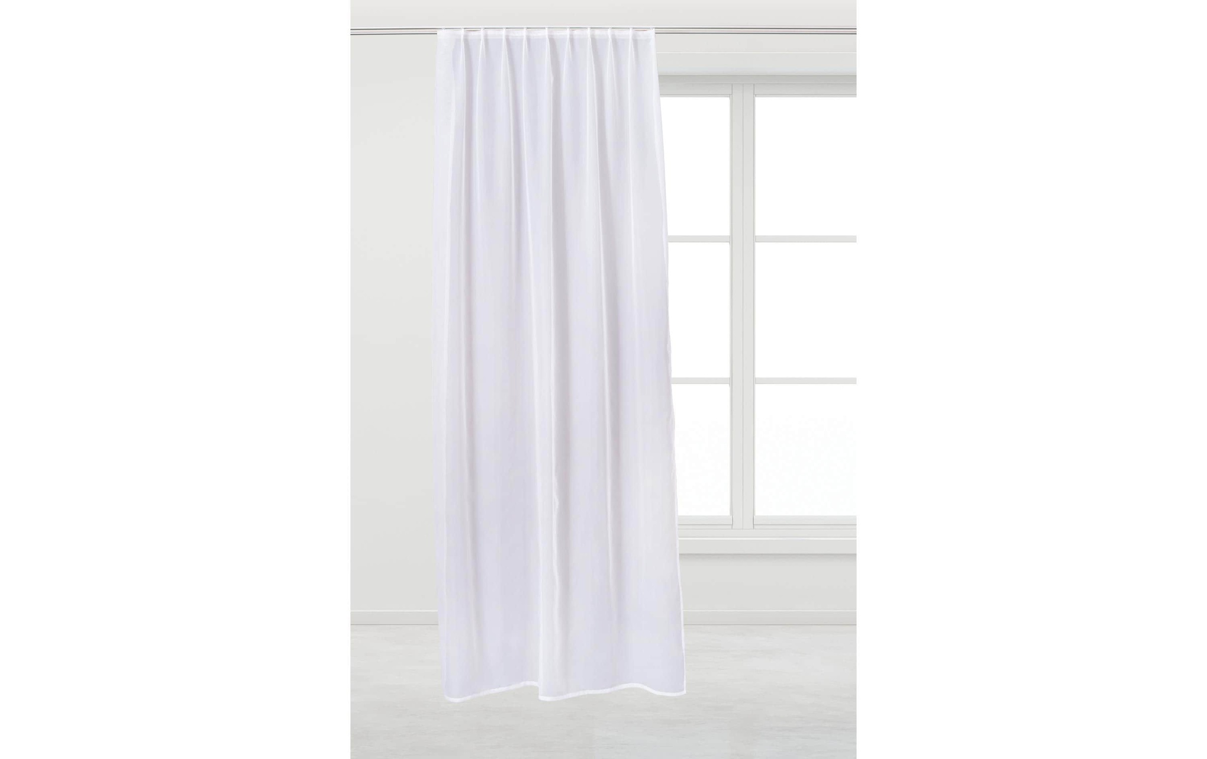 Image of Vorhang "Casa Leon Voile 150 cm x 290 cm" Faltenband 1 Stk. tlg.