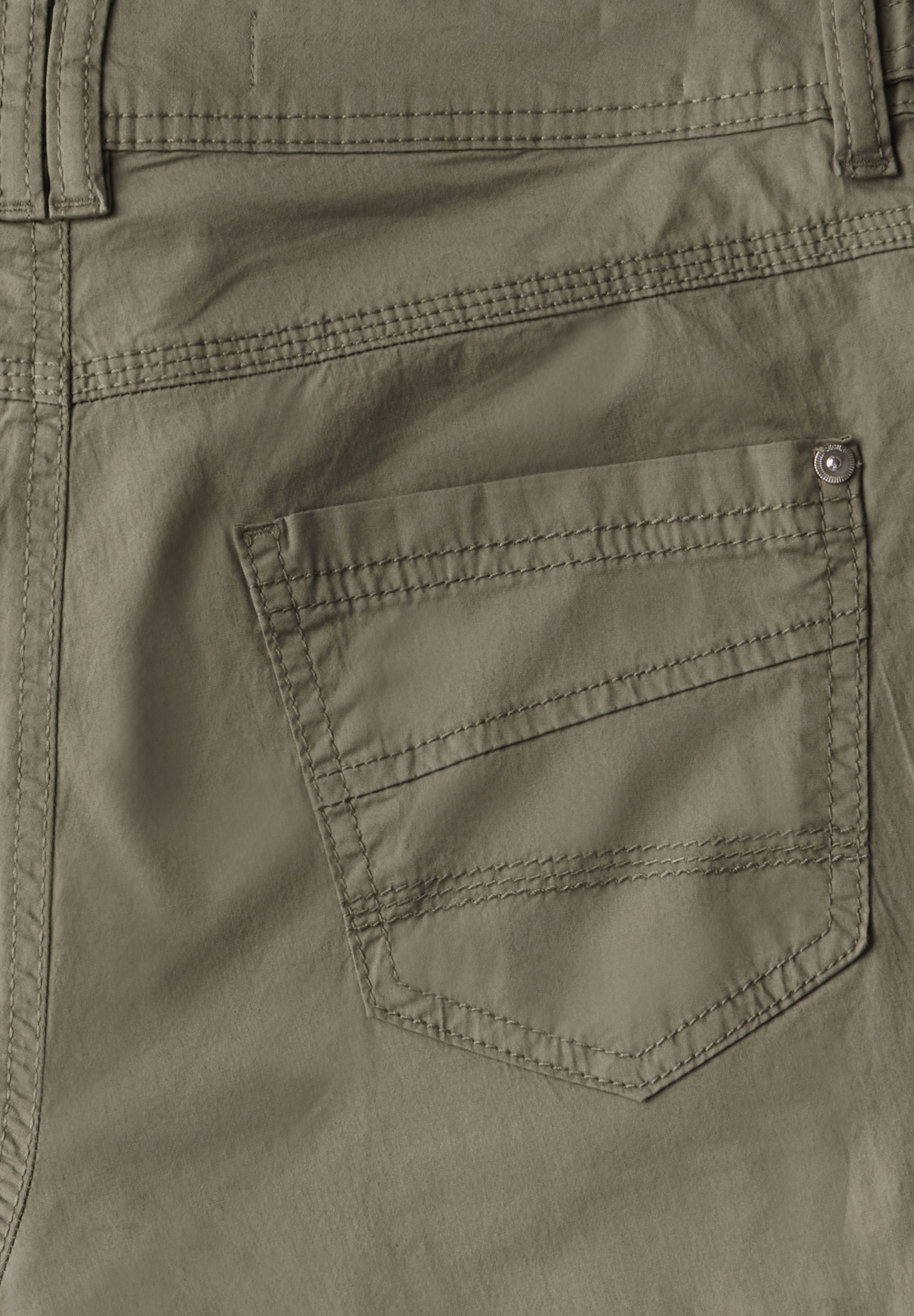 Cecil Caprihose »Style New York«, mit Knopfdetails am Bund