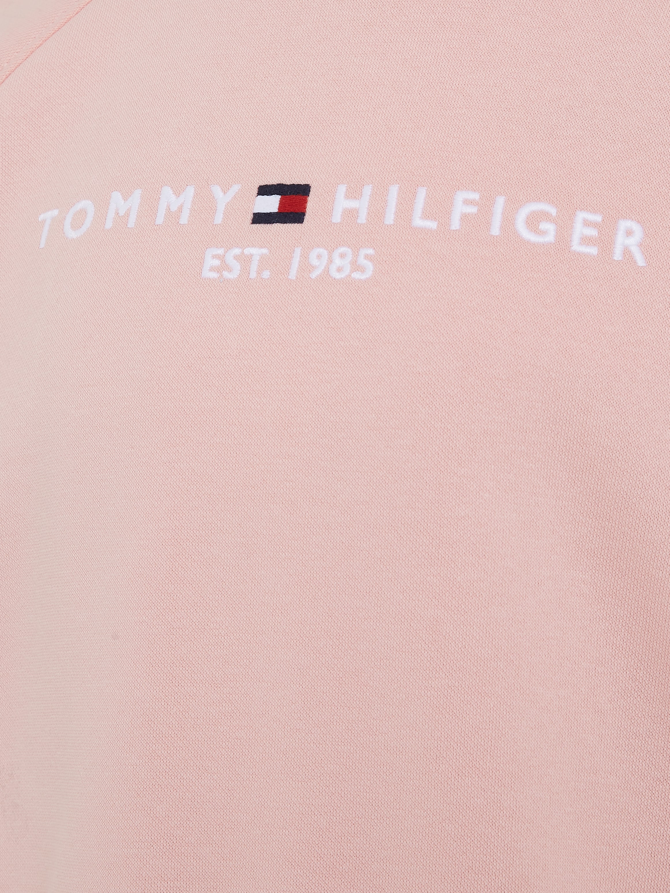 Tommy Hilfiger Sweatshirt »ESSENTIAL EMBROIDERED FLEECE CN«, Baby bis 2 Jahre