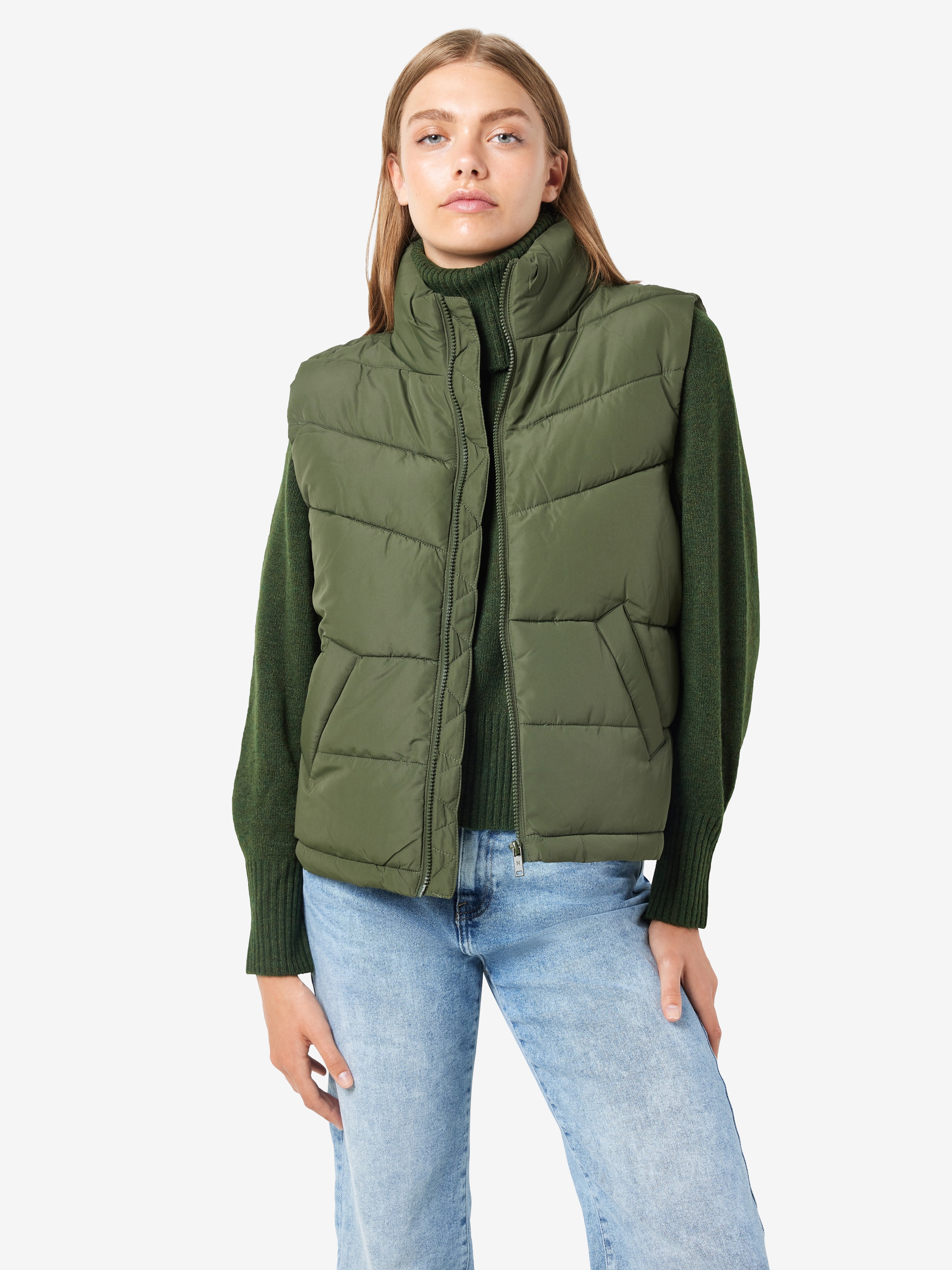 Image of Noisy may Steppweste "NMDALCON S/L SHORT VEST NOOS FWD"