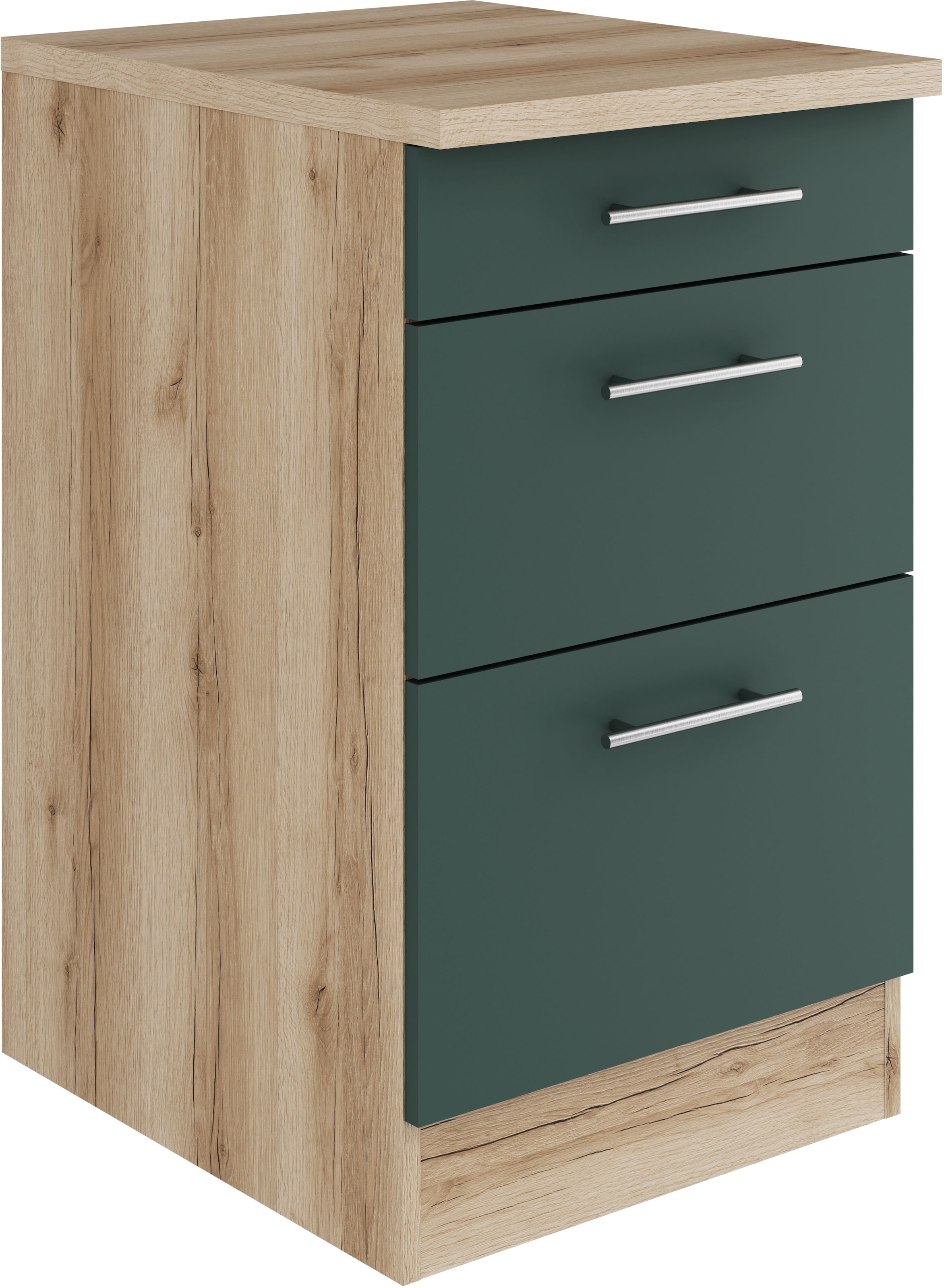 Image of OPTIFIT Unterschrank "Bella" Breite 50 cm, 2 Auszüge, 1 Schubkasten
