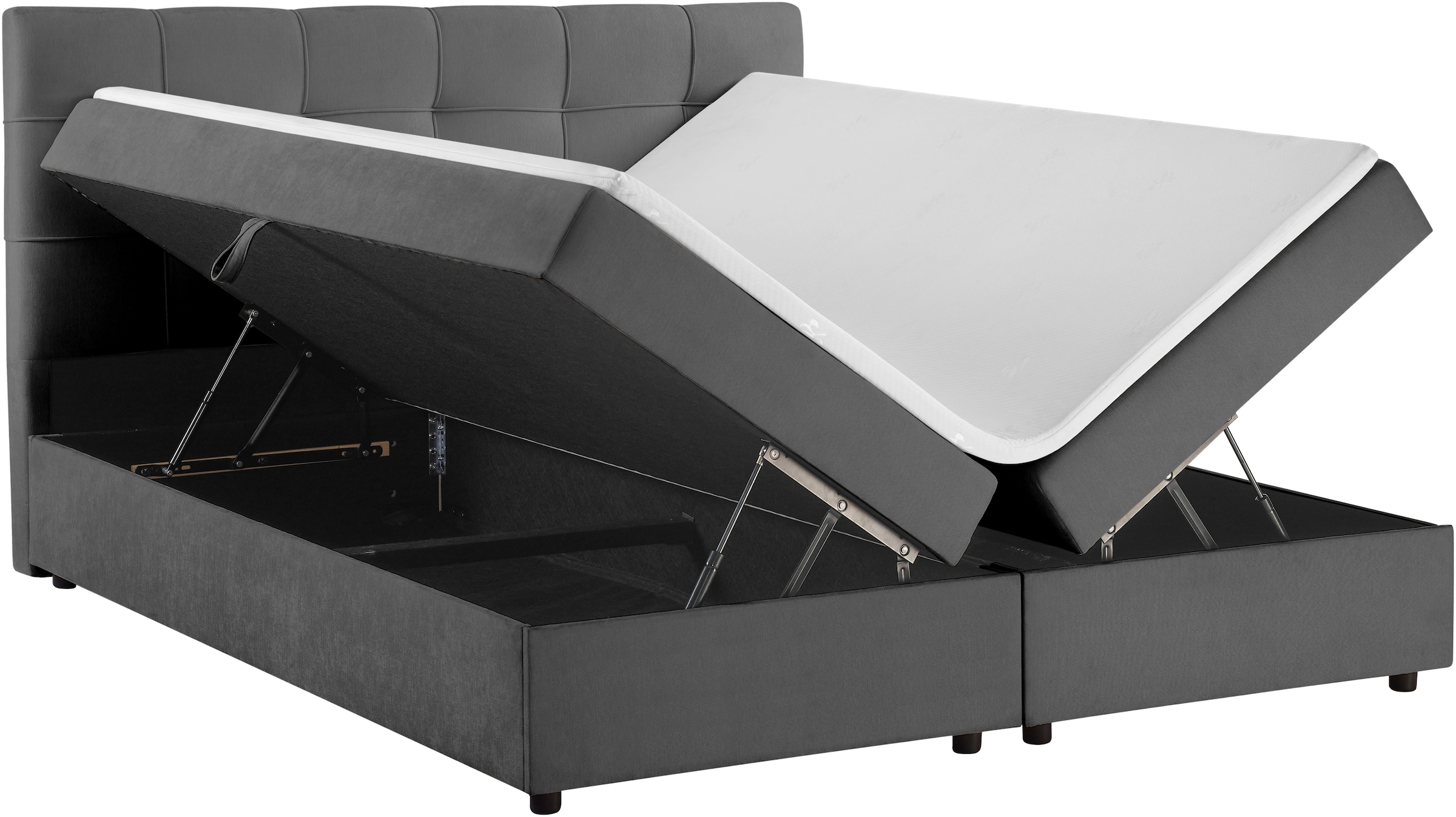 GOODproduct Boxbett »Tommes inkl. Bettkasten und Topper, Liegefläche 180x200cm« erhältlich in der Grösse 180x200 cm