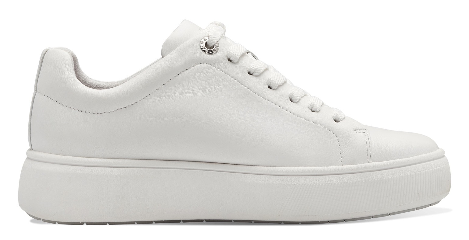 Tamaris Plateausneaker  Freizeitschuh, Halbschuh, Schnürschuh mit Wechselfussbett