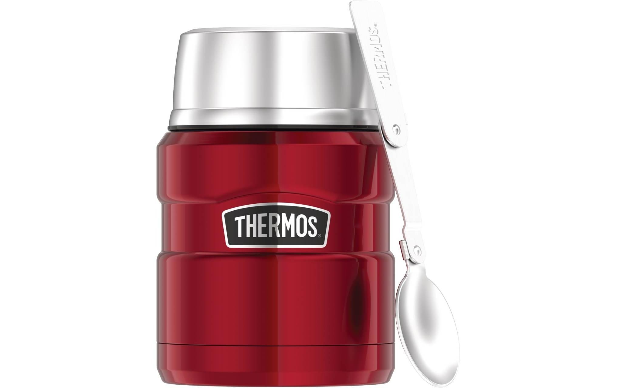 THERMOS Thermobehälter »Stainless King« 1 tlg. Randvollvolumen: 470 ml, Füllmenge / Volumen: 330-350 ml