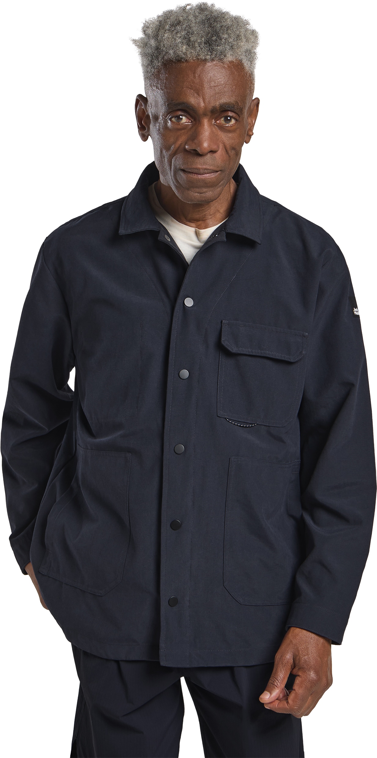 Image of Jack Wolfskin Outdoorhemd "TERRACADE OVERSHIRT M" Outdoorjacke, Mischung aus Hemd und Jacke