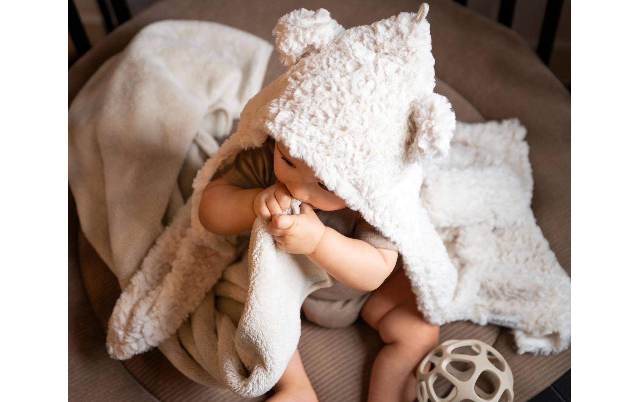   Couverture pour bébé »baby's only mit Ohren, Snow«