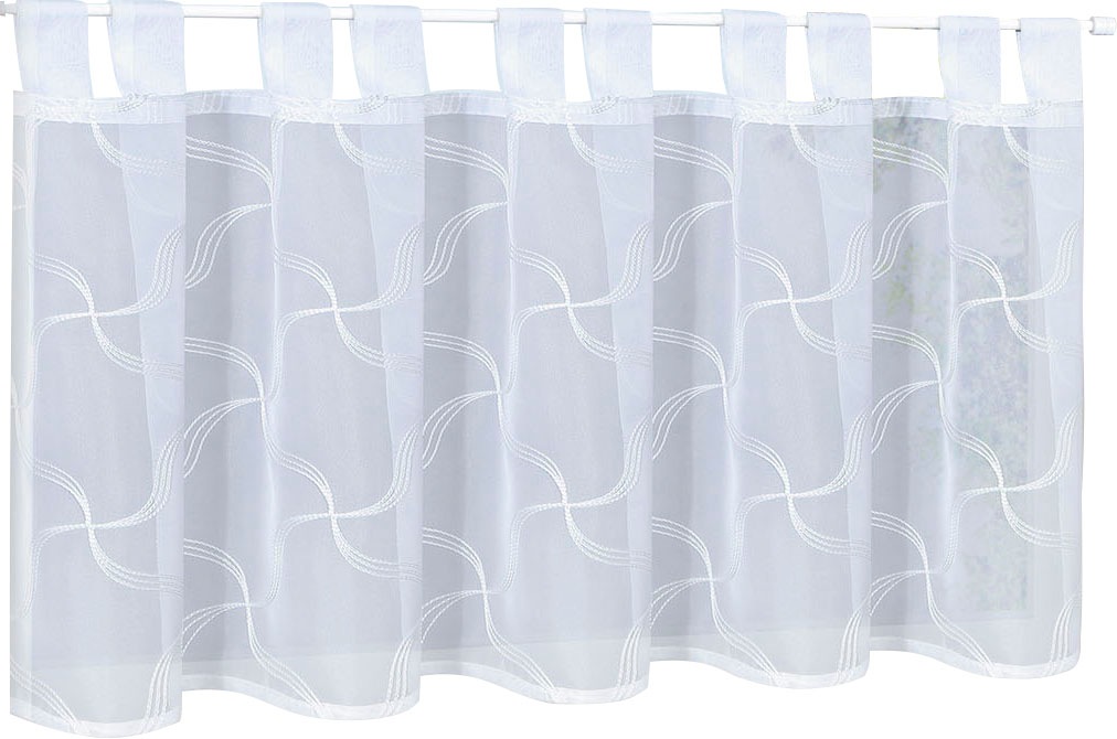 Image of Gerster Gardine »Sabina«, (1 St.), Schlaufenpanneau bestickt bei Ackermann Versand Schweiz