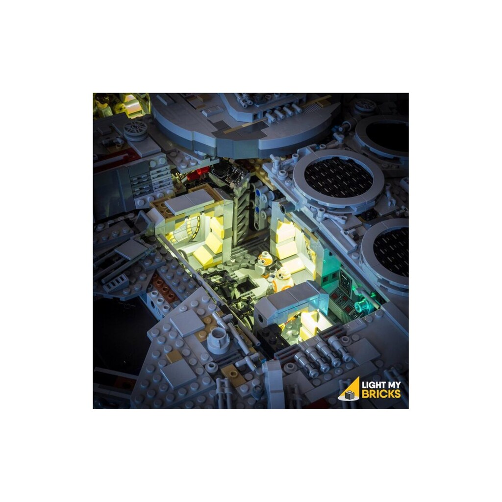 Konstruktionsspielsteine »LEGO Millennium Falcon #75192 Light Kit«, (59 St.)