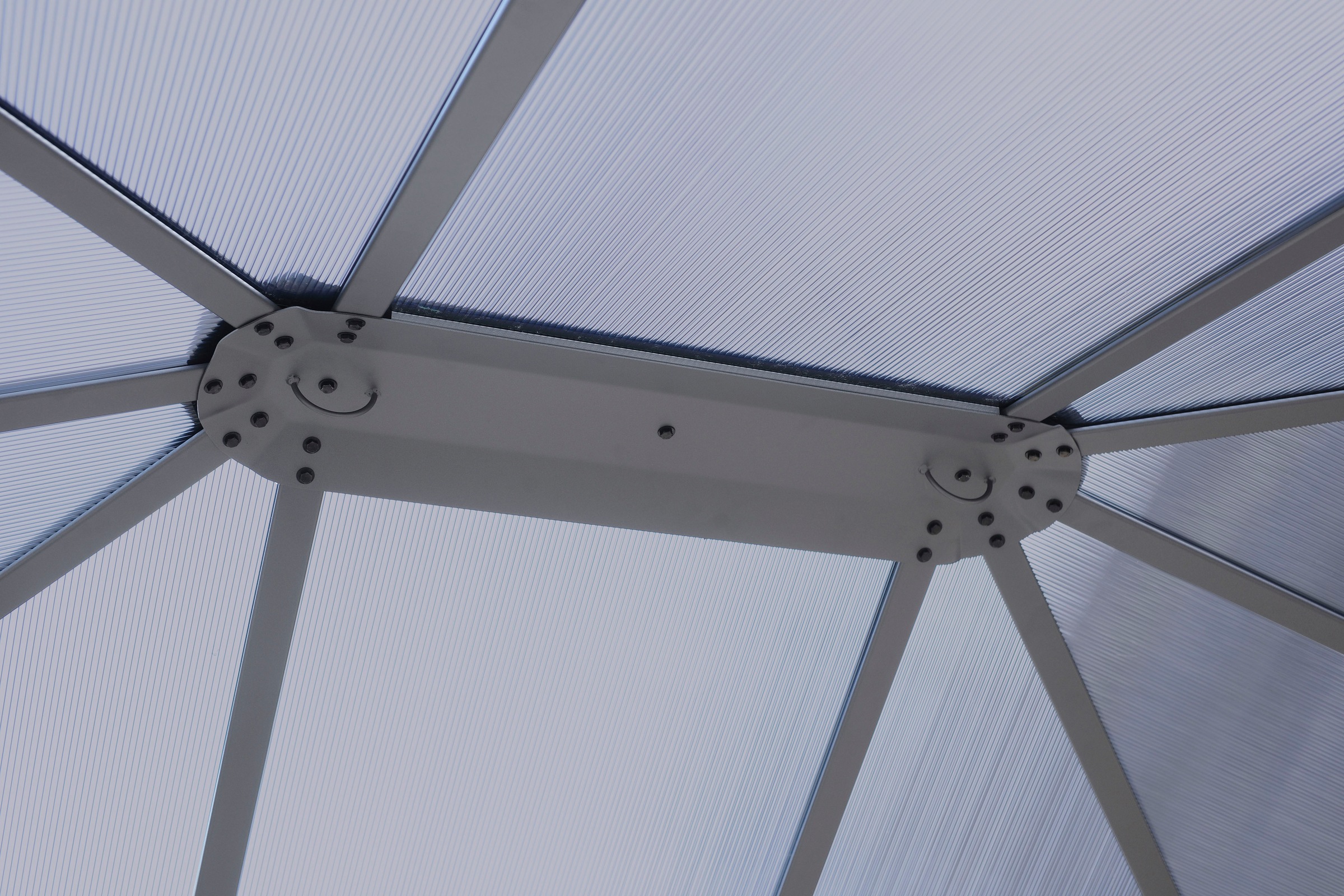 KONIFERA Pavillon »Aruba 2.0«, in Sockelmass: 300x300 cm oder 365x300 cm