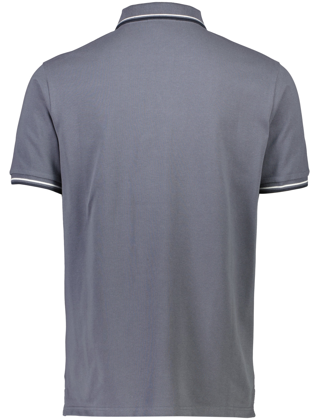 LINDBERGH Poloshirt mit Logo-Stickerei und abgesetzten Bündchen