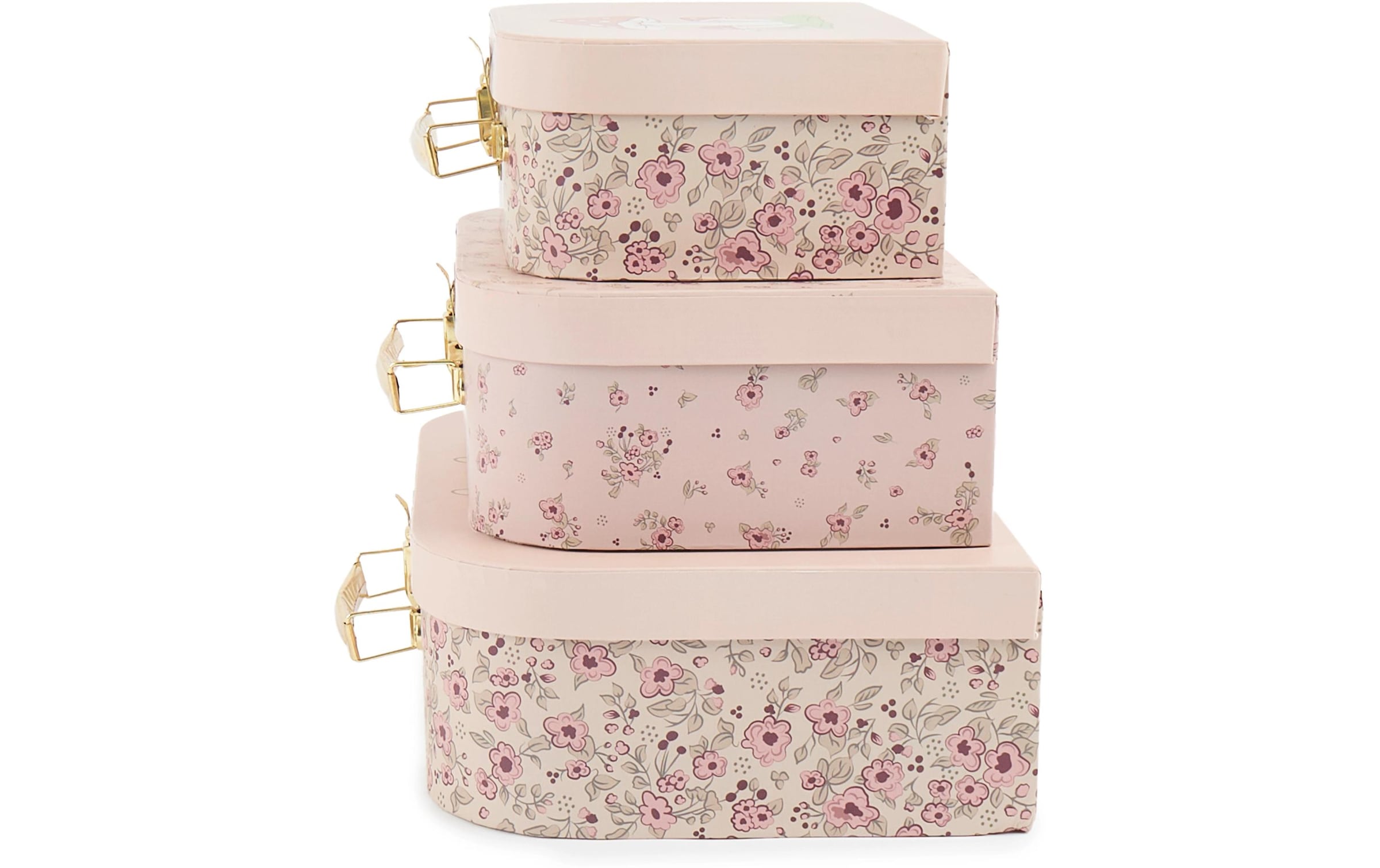 BIECO Spielwerkzeugkoffer »Ella dreamy flowers 3er Set«