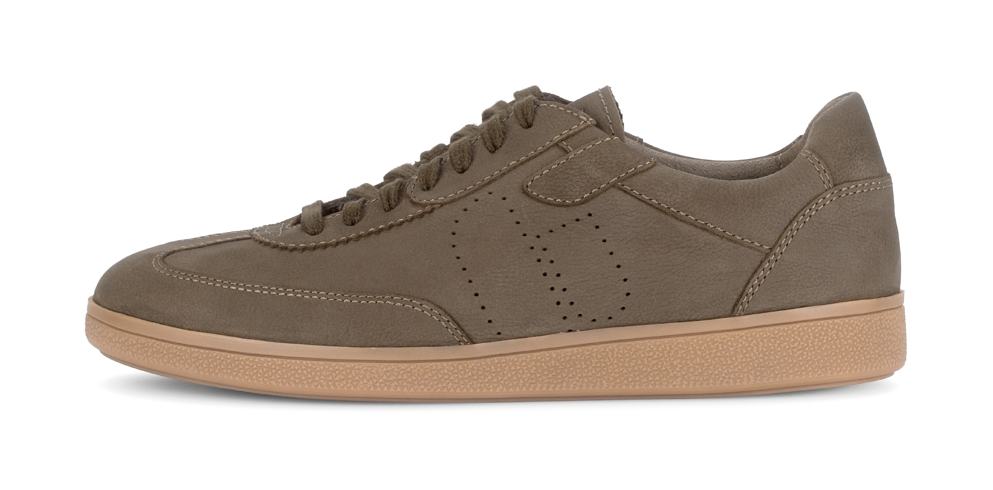 Pius Gabor Sneakers  chaussure de loisirs, chaussure basse, à lacets avec motif perforé, largeur G (=large)