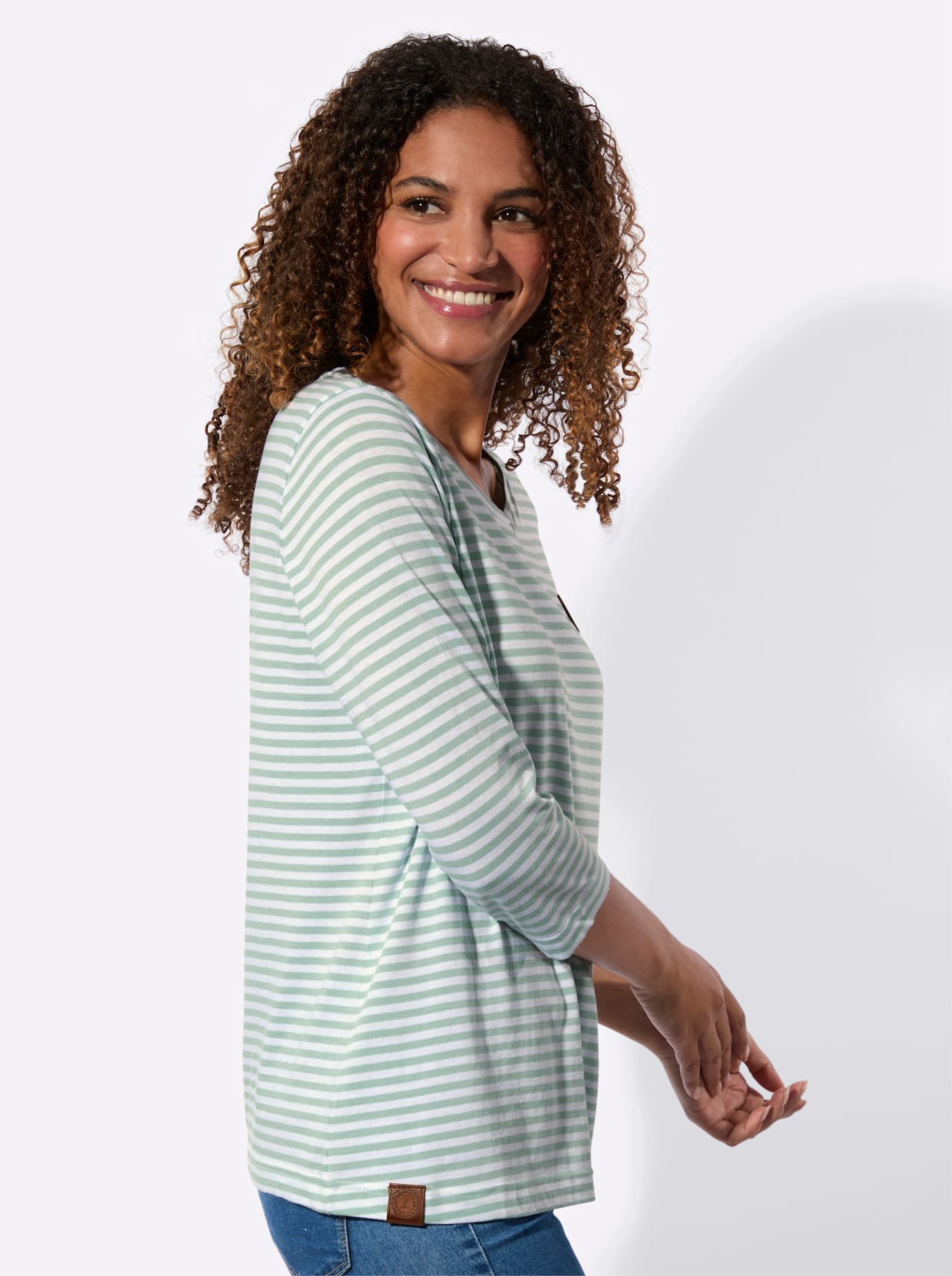 Casual Looks T-shirt à manches 3/4 »Kurzarm-Shirt« 1 pièces