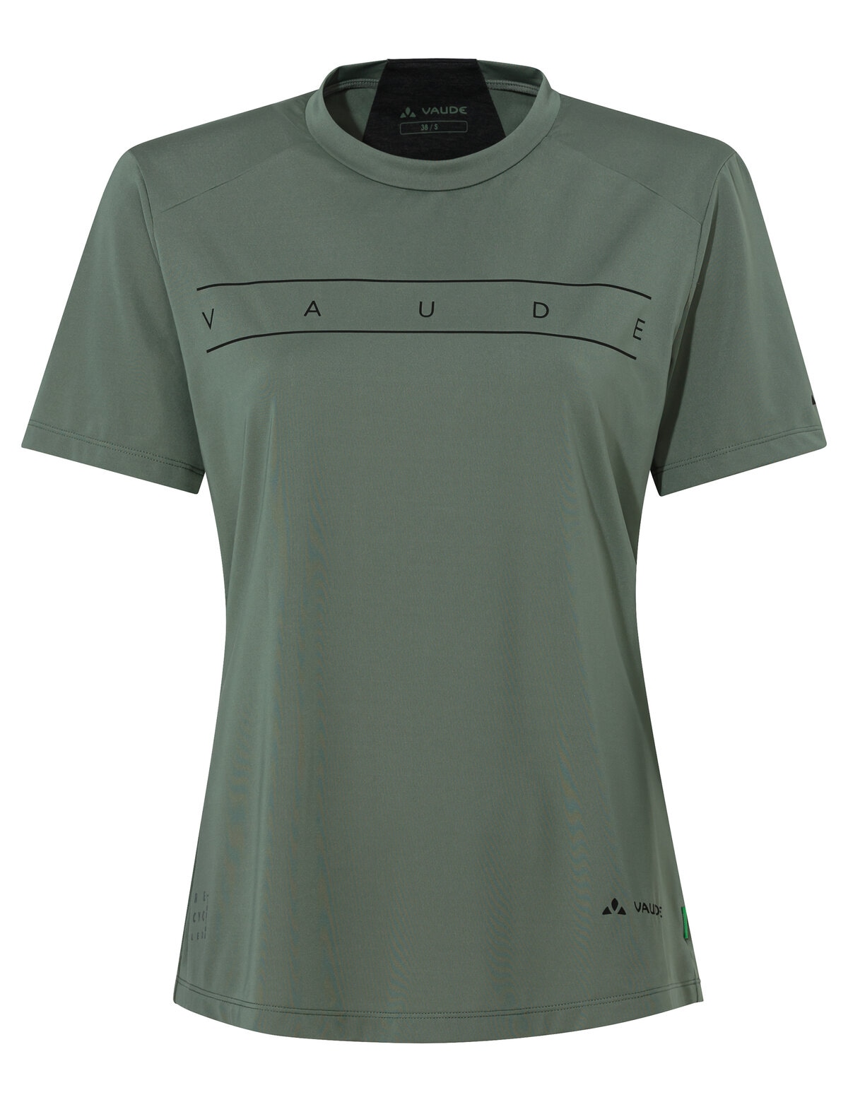 VAUDE Funktionsshirt »Wo Qimsa Logo Shirt« Kurzarm, Rundhalsausschnitt, für sportliche Aktivitäten