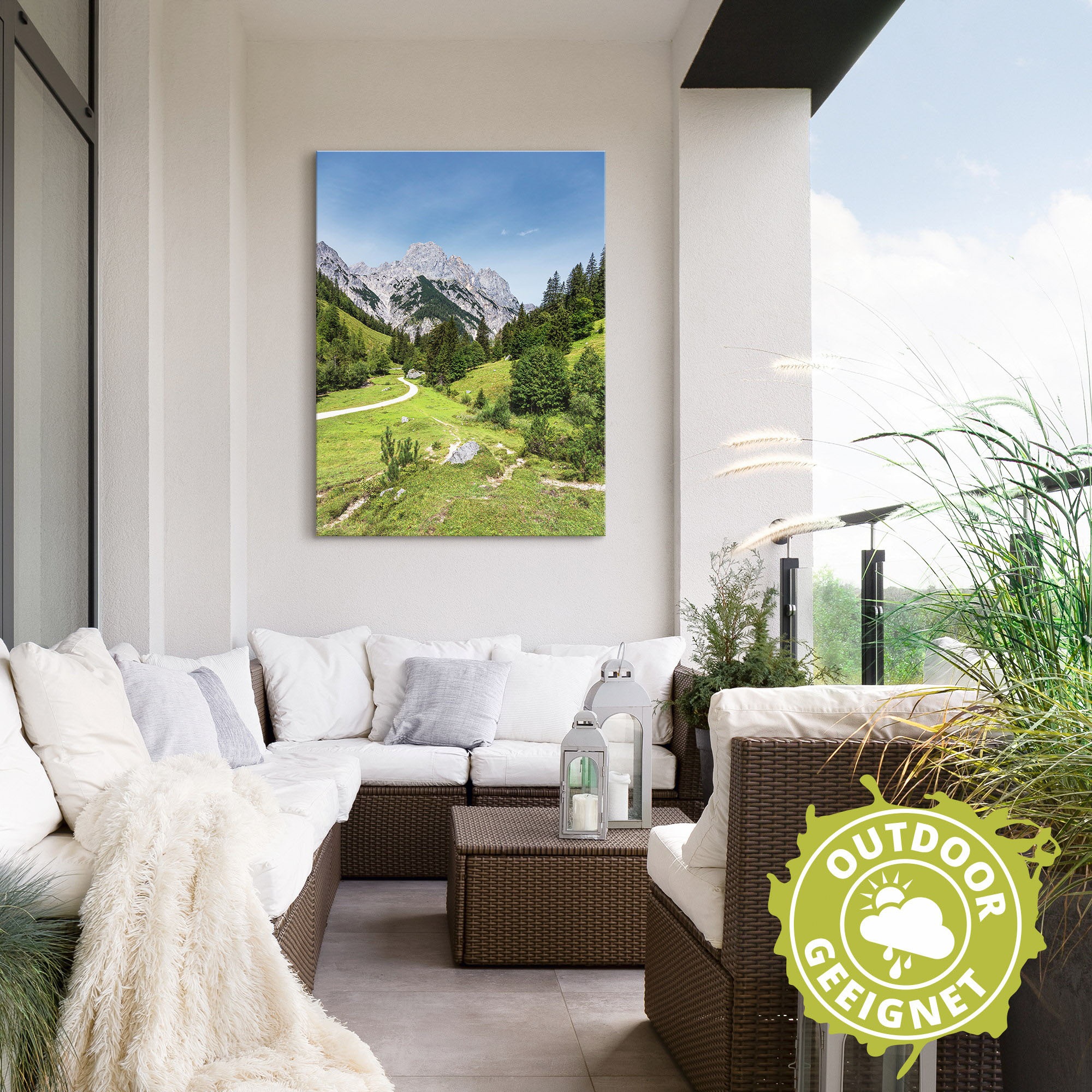 Artland Wandbild »Bindalm im Berchtesgadener Land Bayern«, Berge & Alpenbilder, (1 St.), als Alubild, Outdoorbild, Poster, Wandaufkleber in verschied. Grössen