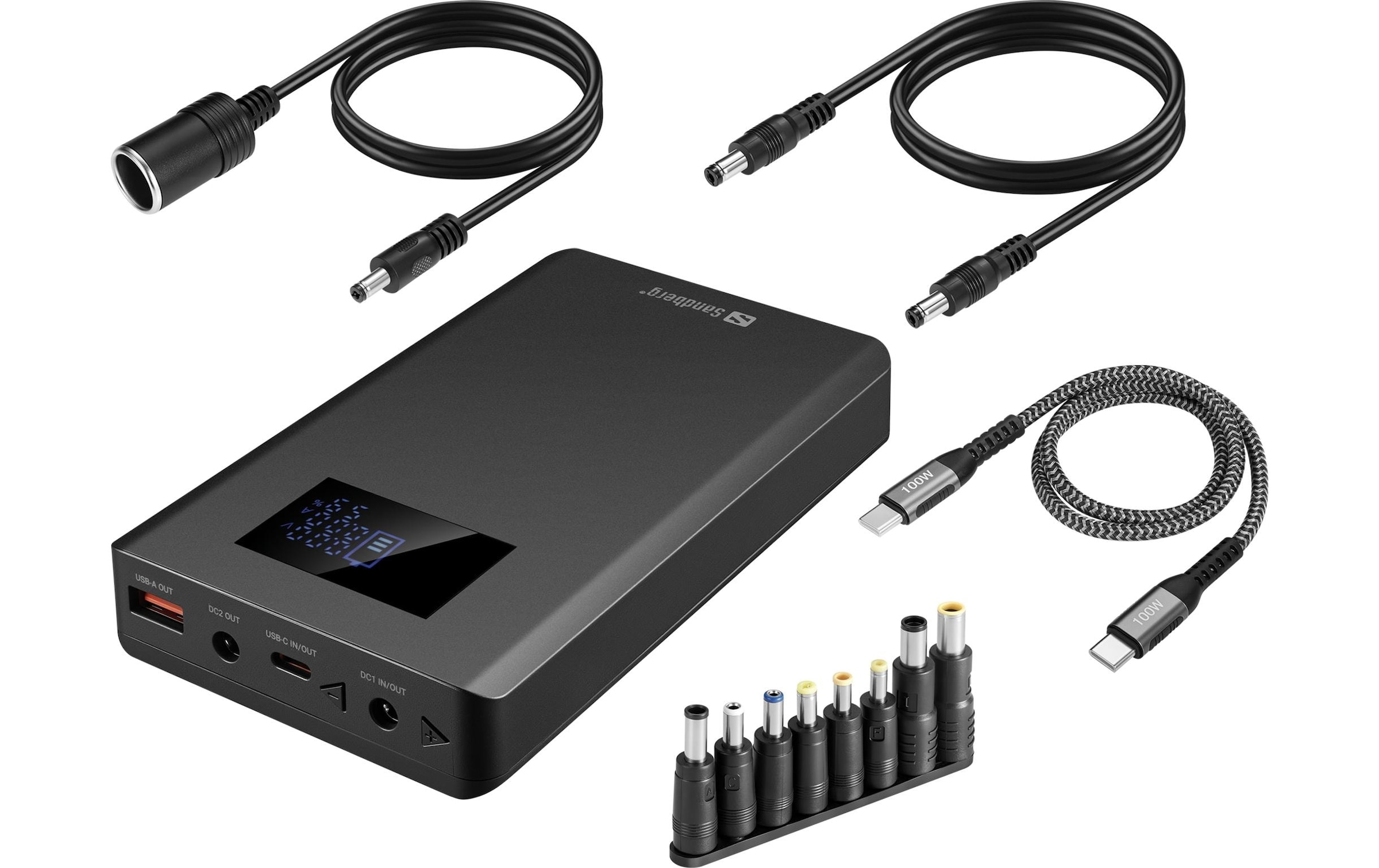 Sandberg Powerbank »Laptop 20000 mAh« Solarpanel