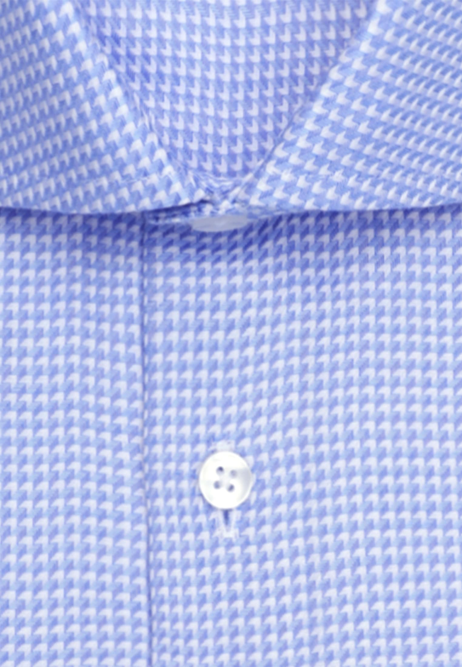 seidensticker Businesshemd »Schwarze Rose« Slim 1/1 Extra lang Kentkragen Struktur