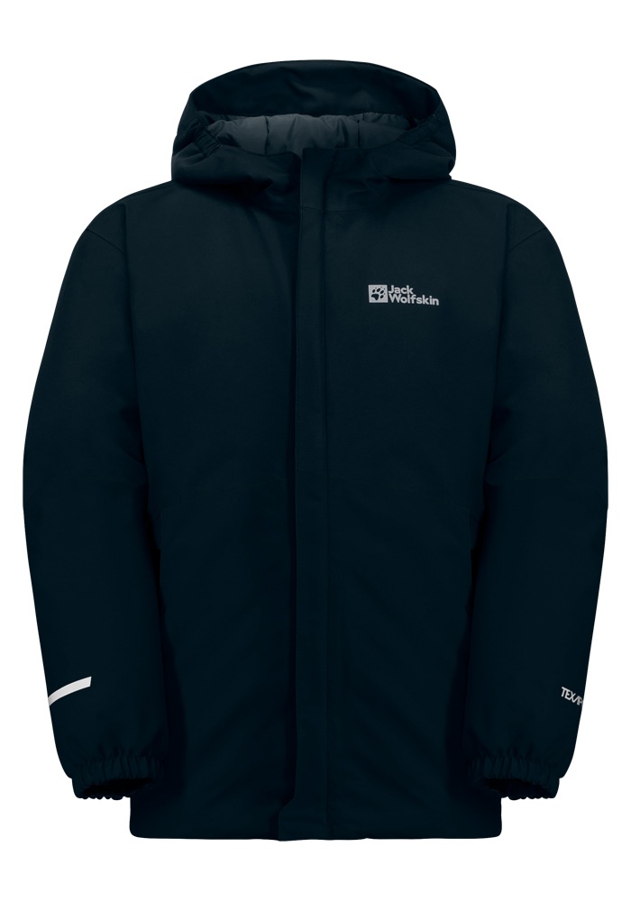 Jack Wolfskin Outdoorjacke »BLOCKY JACKET K«, mit Kapuze