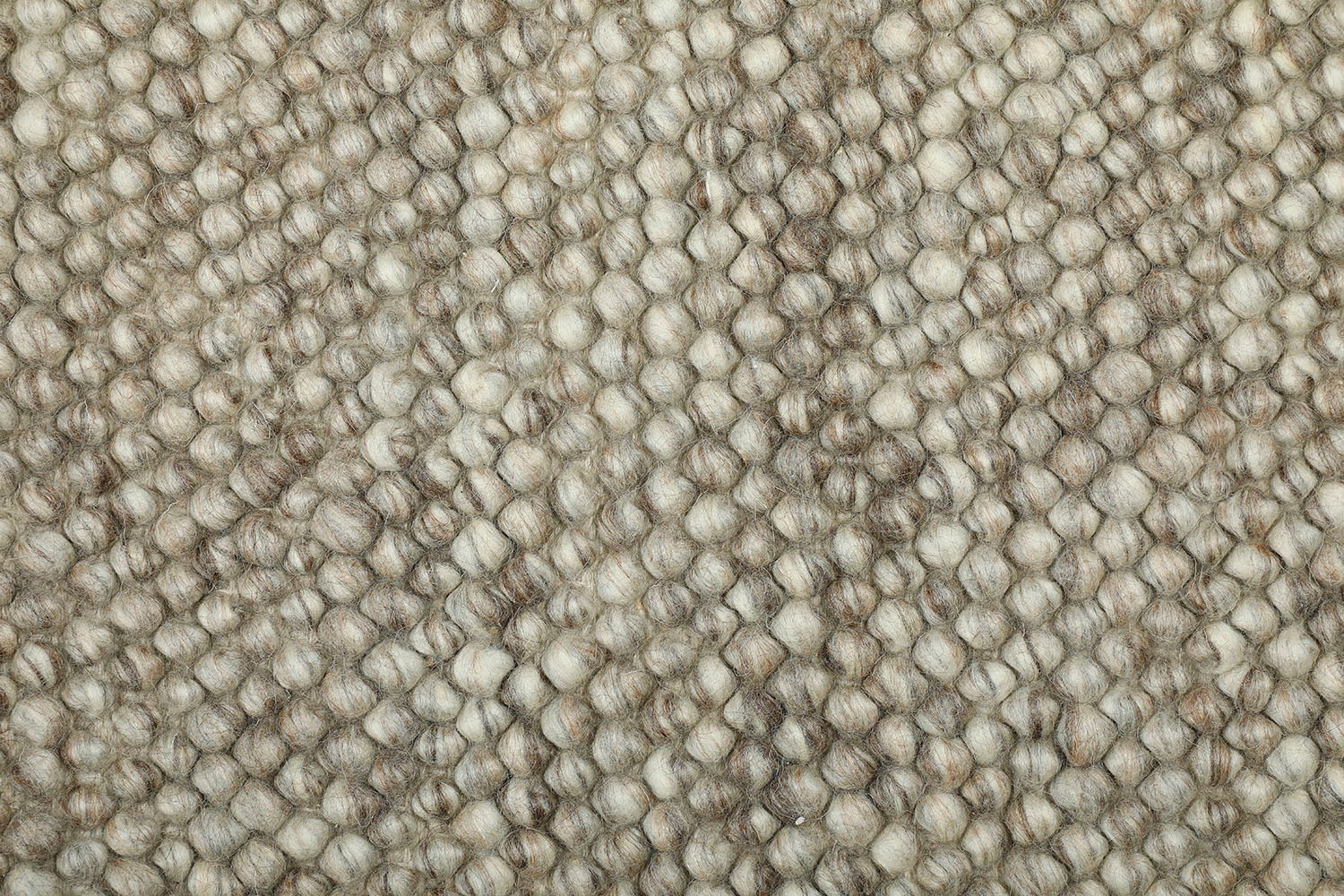 my home Tapis en laine »Wolly, Wolle« Rectangulaire 14 mm Höhe handgewebt, Handweb Teppiche, Wohnzimmer, Schlafzimmer, Esszimmer