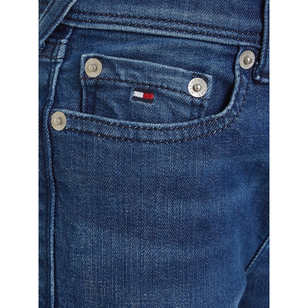 Tommy Hilfiger Slim-fit-Jeans »SCANTON Y DARK WASH«, mit Logostickerei