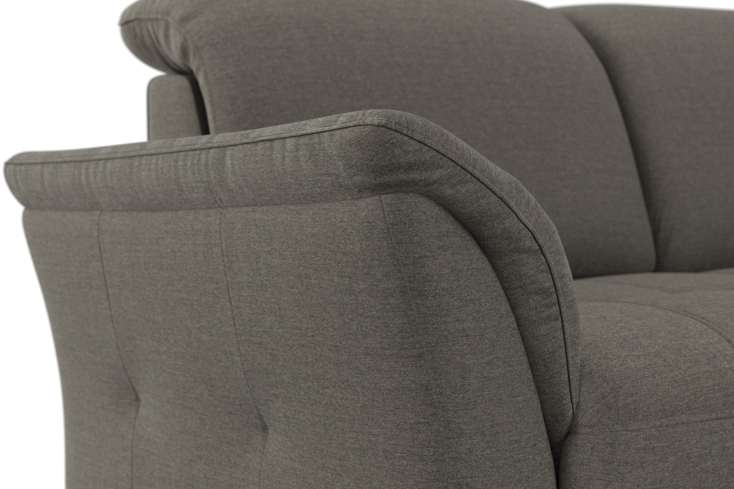 sit&more Ecksofa »Maggiore L-Form«, wahlweise mit Kopfteilverstellung, Bettfunktion und Bettkasten