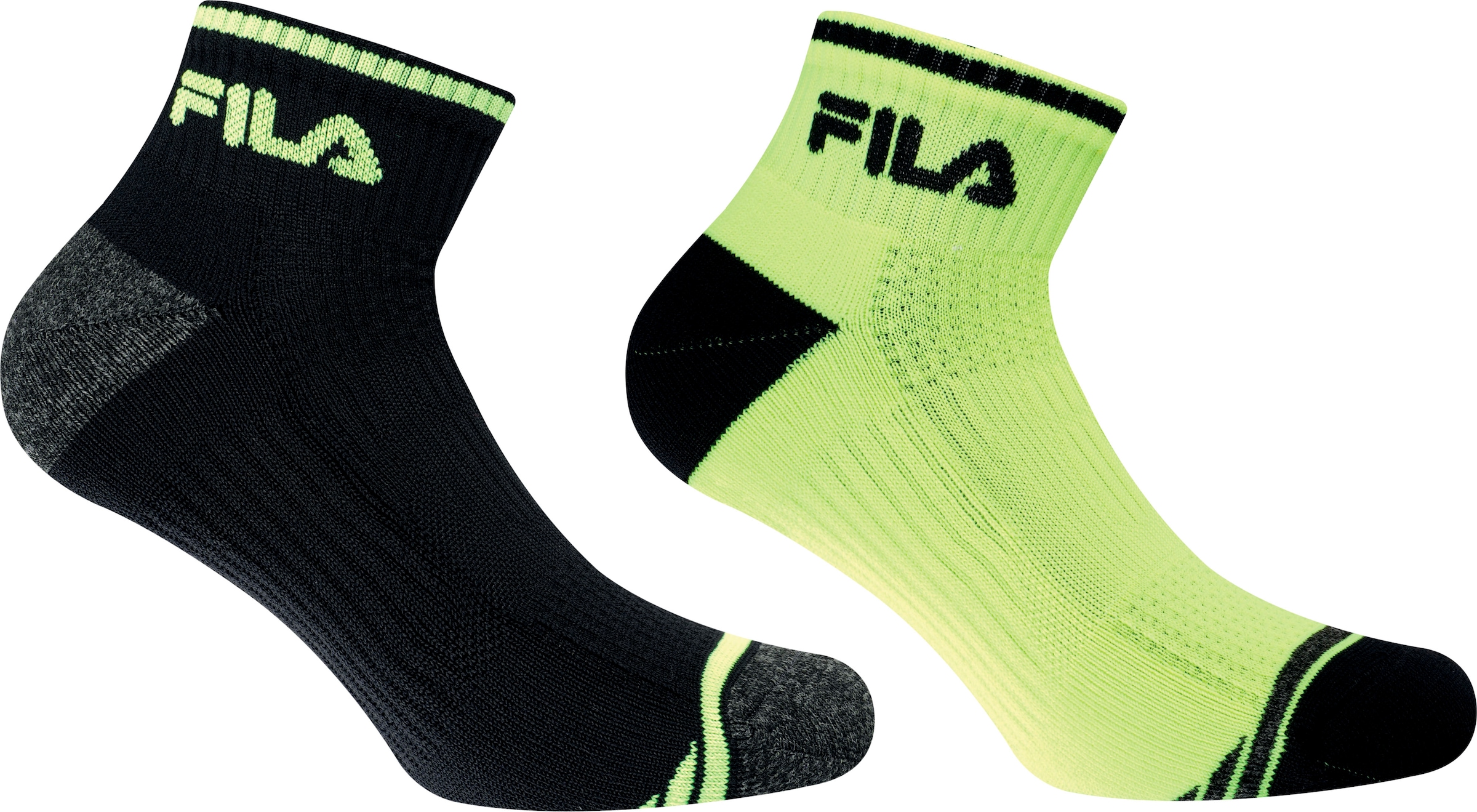 Fila Sportsocken, (2 Paar), mit eingestricktem Logo