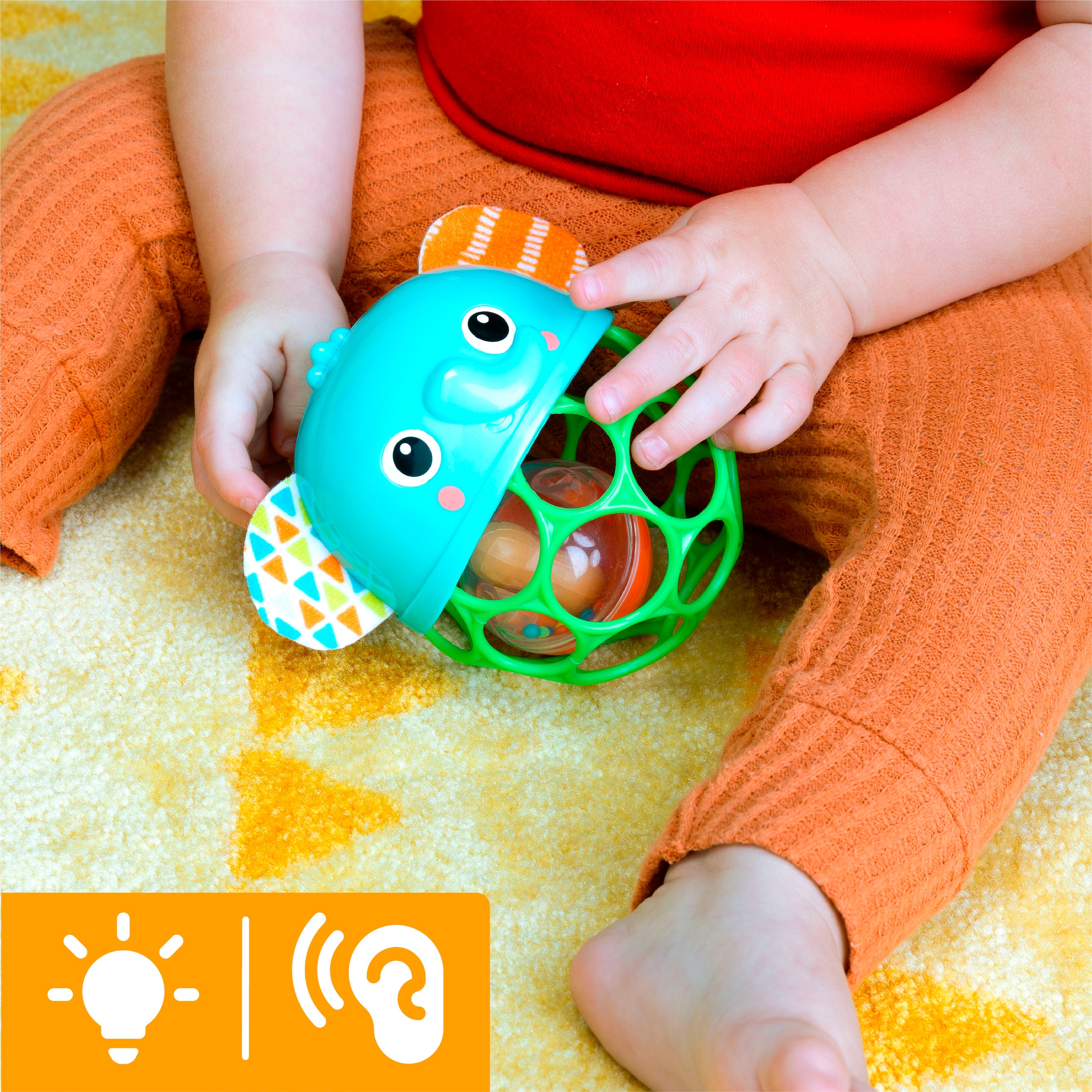 Bright Starts Jouets éducatifs »Giggle & Glow  Musical Light-Up Toy« mit Licht und Sound