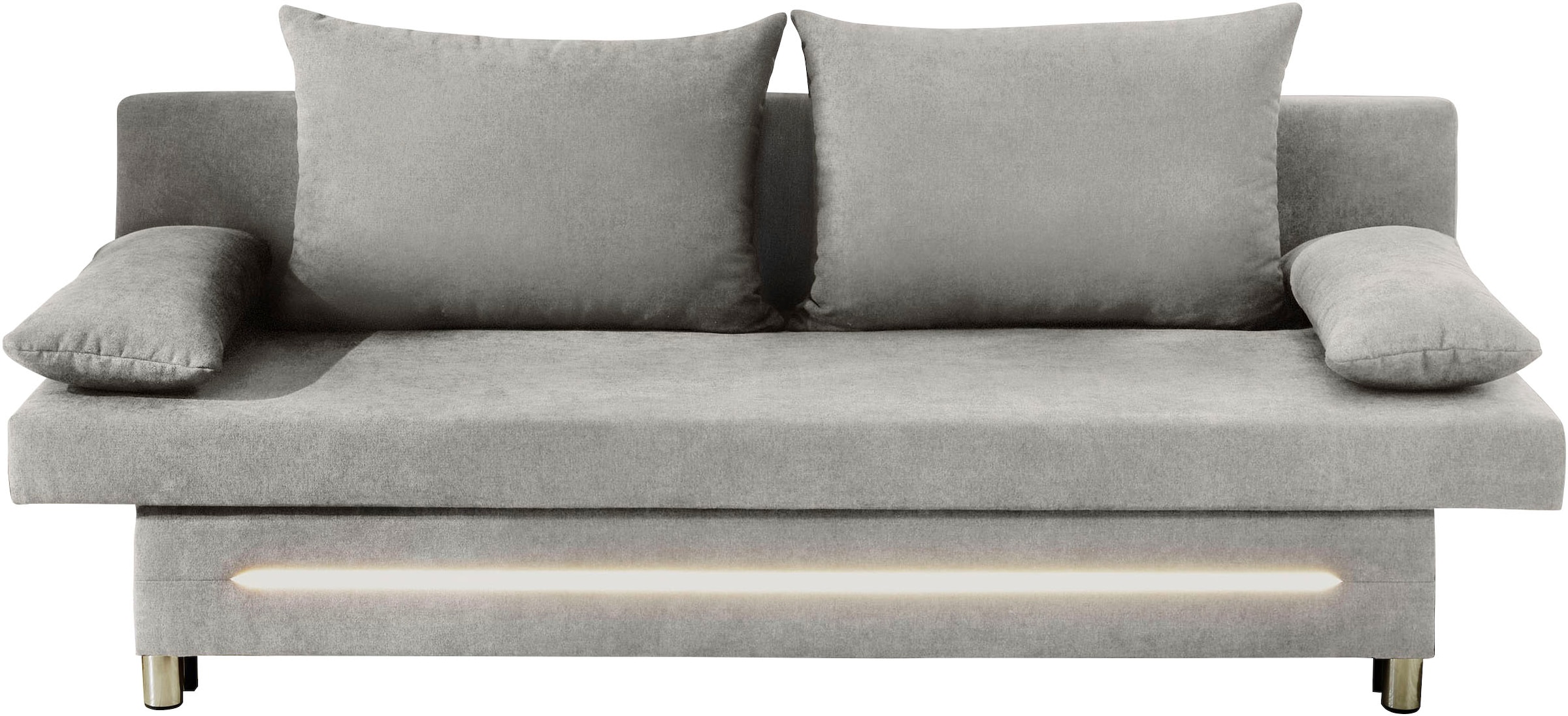 Jockenhöfer Gruppe Schlafsofa »Sunrise, B: 191 cm, Liegefl. 120x191 cm« mit Schlaffunktion, Bettkasten & Licht, Unser Dauertiefpreis