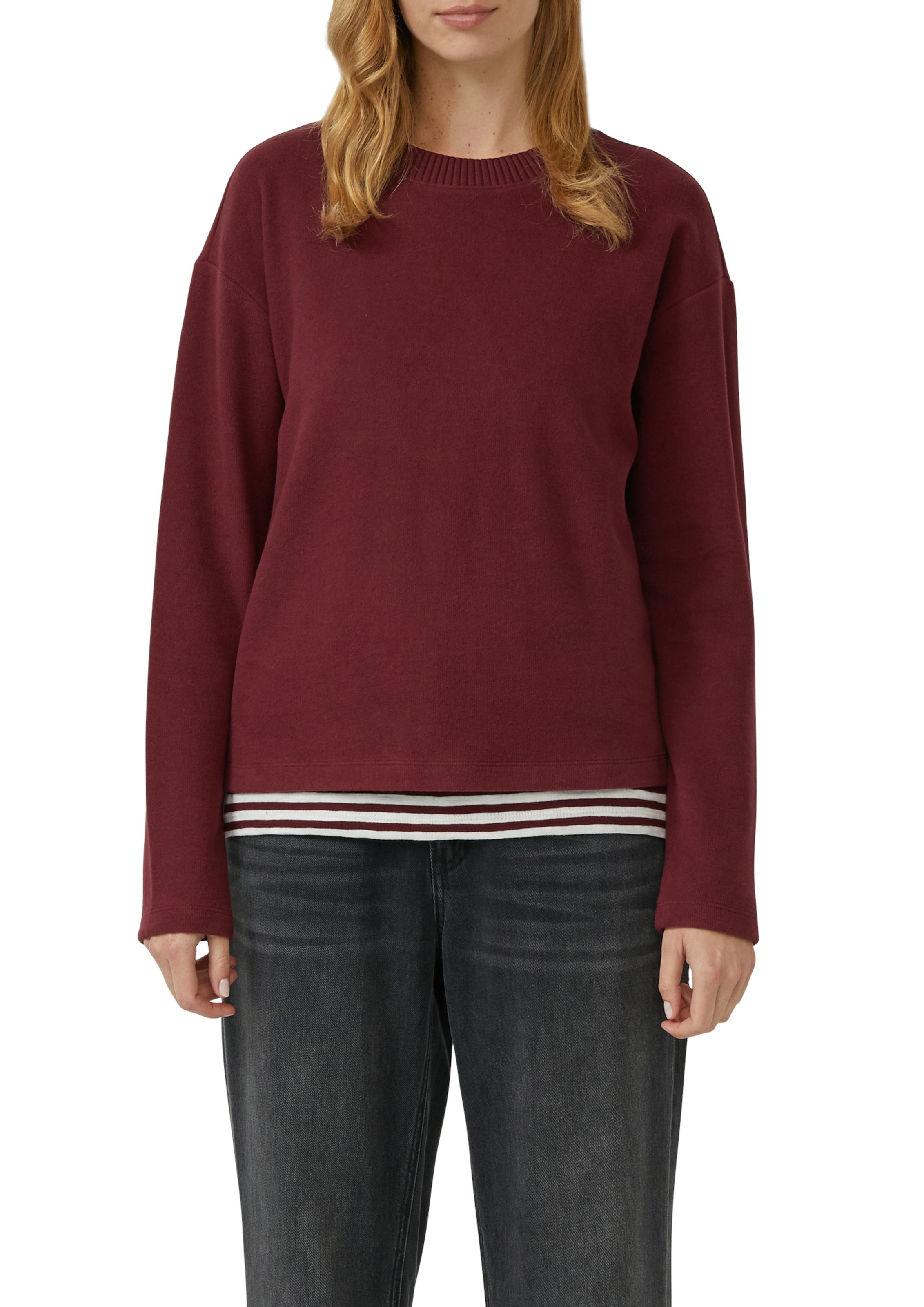Image of s.Oliver Sweatshirt, mit Rippblende