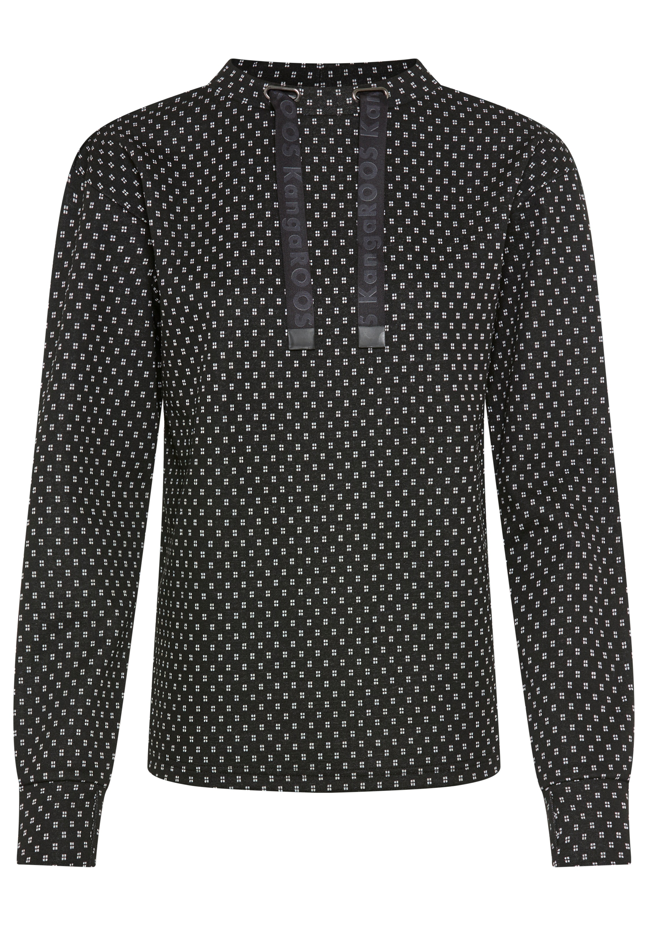 KangaROOS Sweatshirt in strukturiertem Material mit Turtleneck