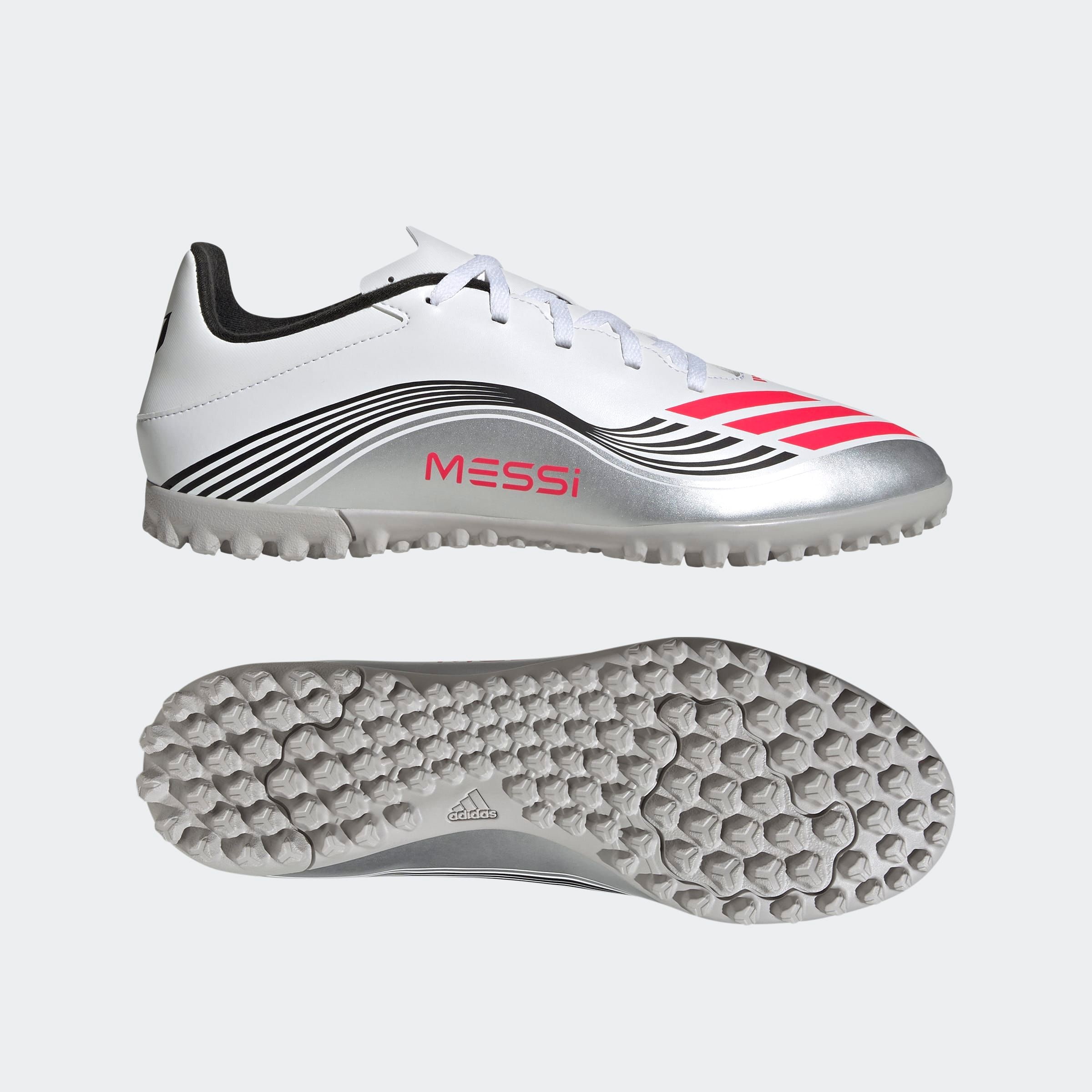 adidas Performance Fussballschuh »F50 MESSI CLUB KUNSTRASEN E«, geeignet für harte Untergründe Asche und Kunstrasen