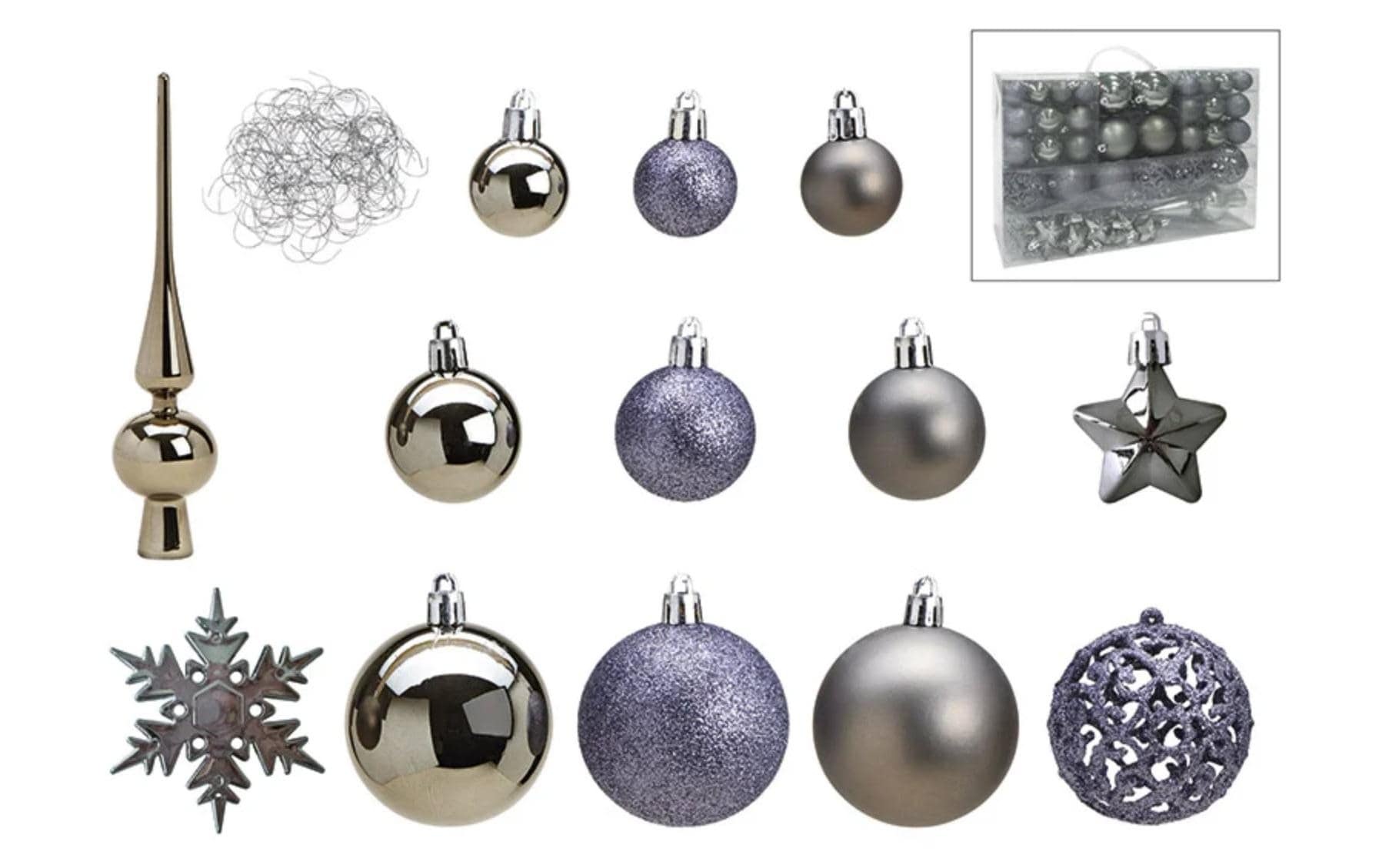 Image of Weihnachtsbaumkugel "111-er Set"