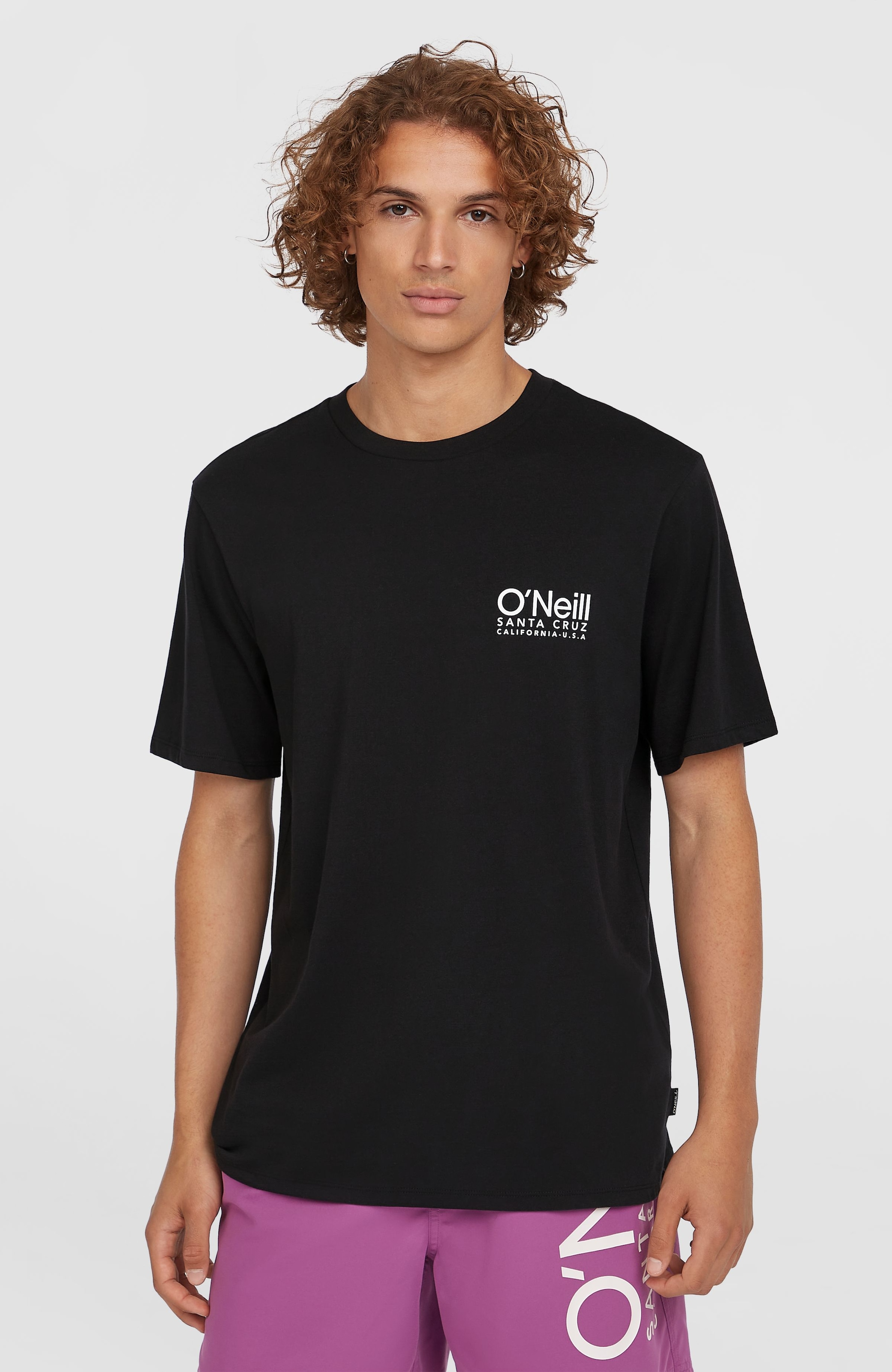 Image of ONeill T-Shirt "ORIGINAL CALI LOGO T-SHIRT" mit Rundhalsausschnitt, aus Baumwolljersey
