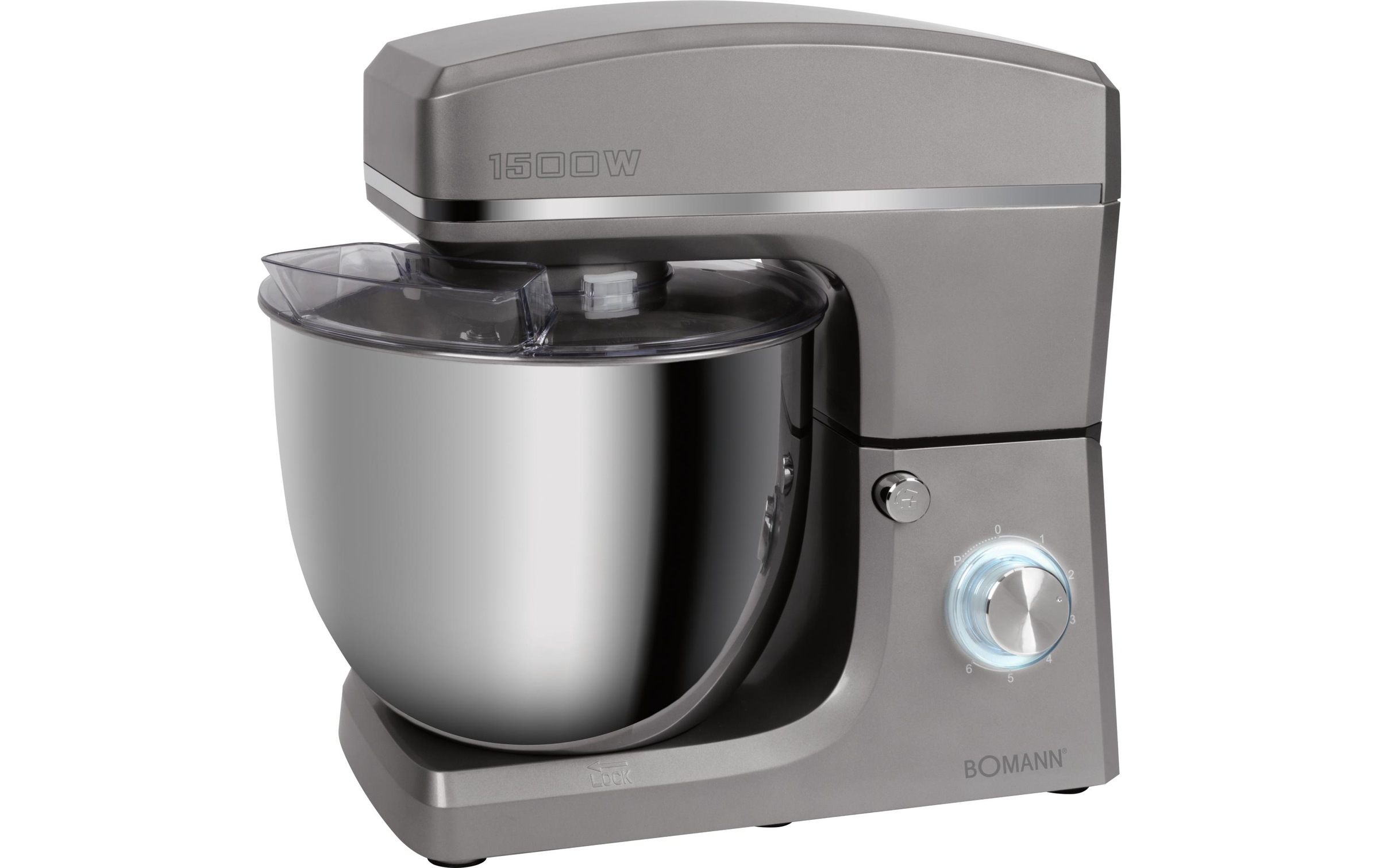 Image of CLATRONIC Küchenmaschine »KM 6036 CB Titanium«, 1500 W bei Ackermann Versand Schweiz