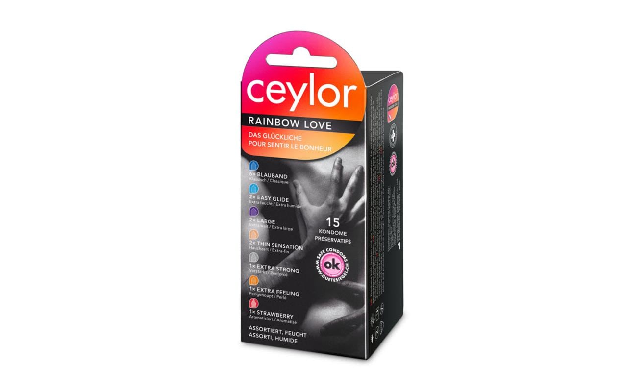 Kondome »ceylor Rainbow Love«, (15 St.)