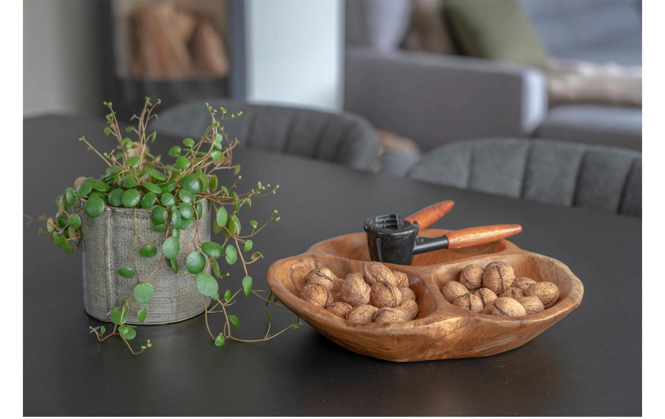 House Nordic Schale »Nola 1 Stück, Braun«, aus Holz