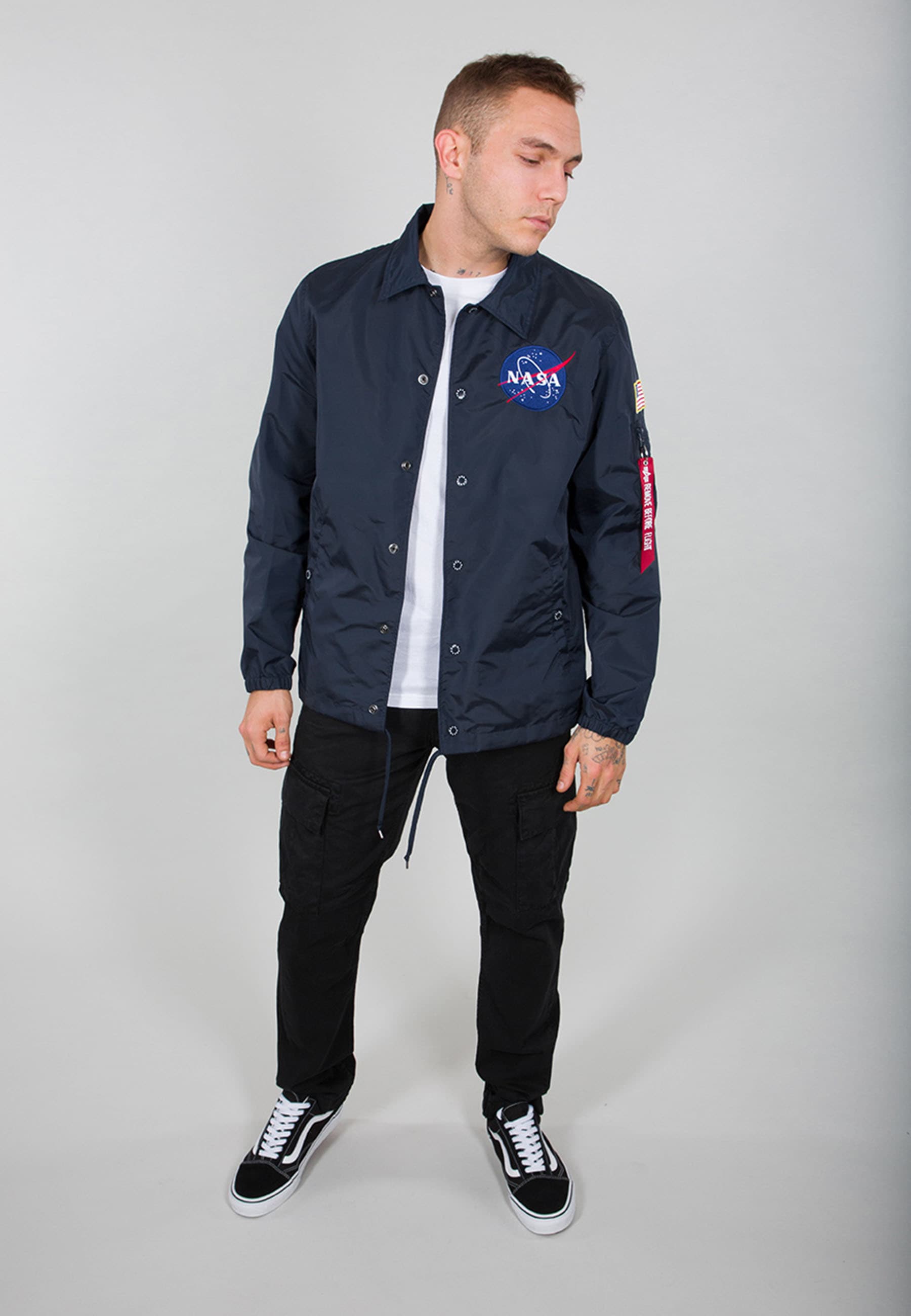 Alpha Industries Bomberjacke »Alpha Industries Men - Outdoor Jackets NASA Coach Jacket«