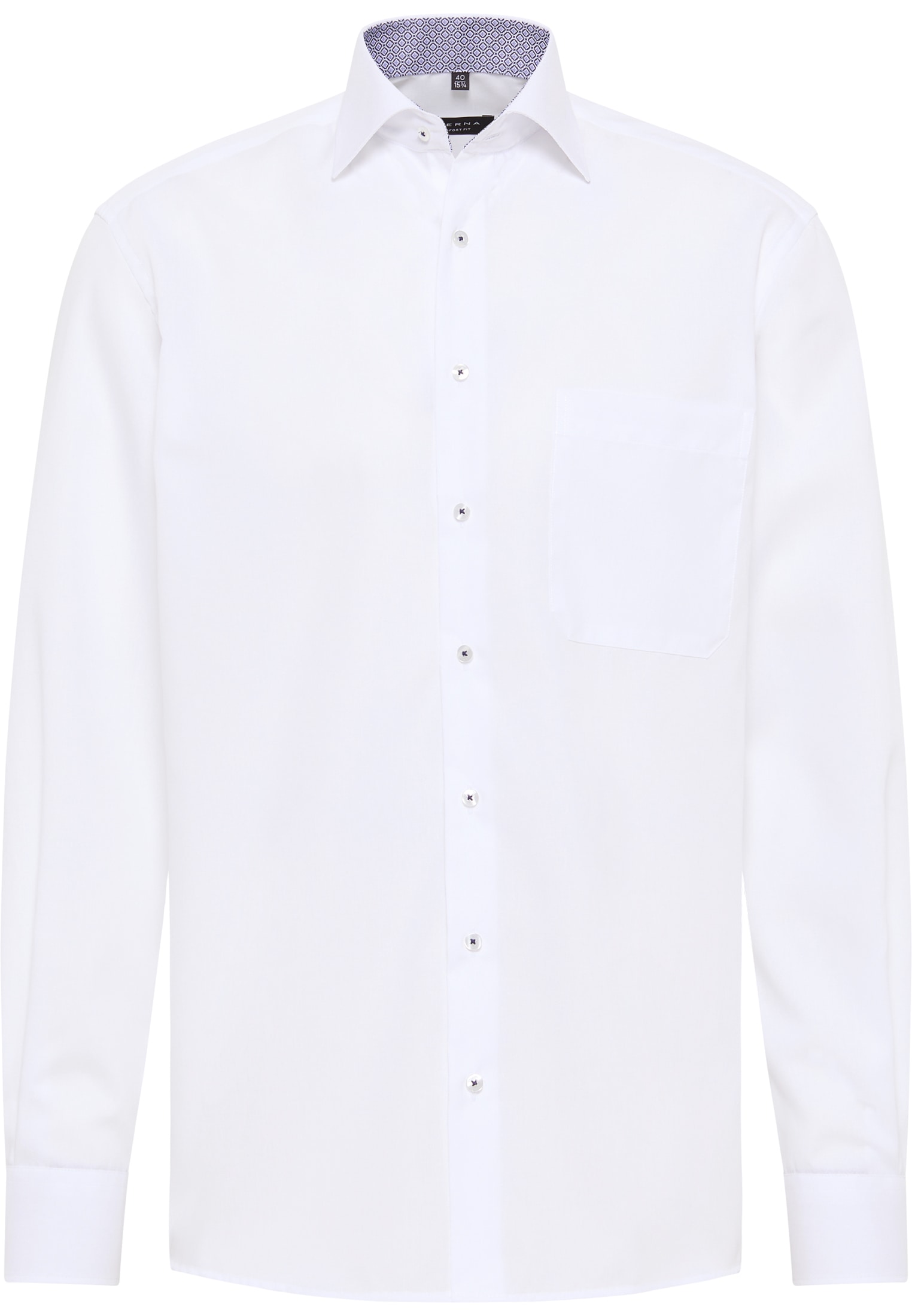 Eterna Langarmhemd »COMFORT FIT« NON IRON (bügelfrei)