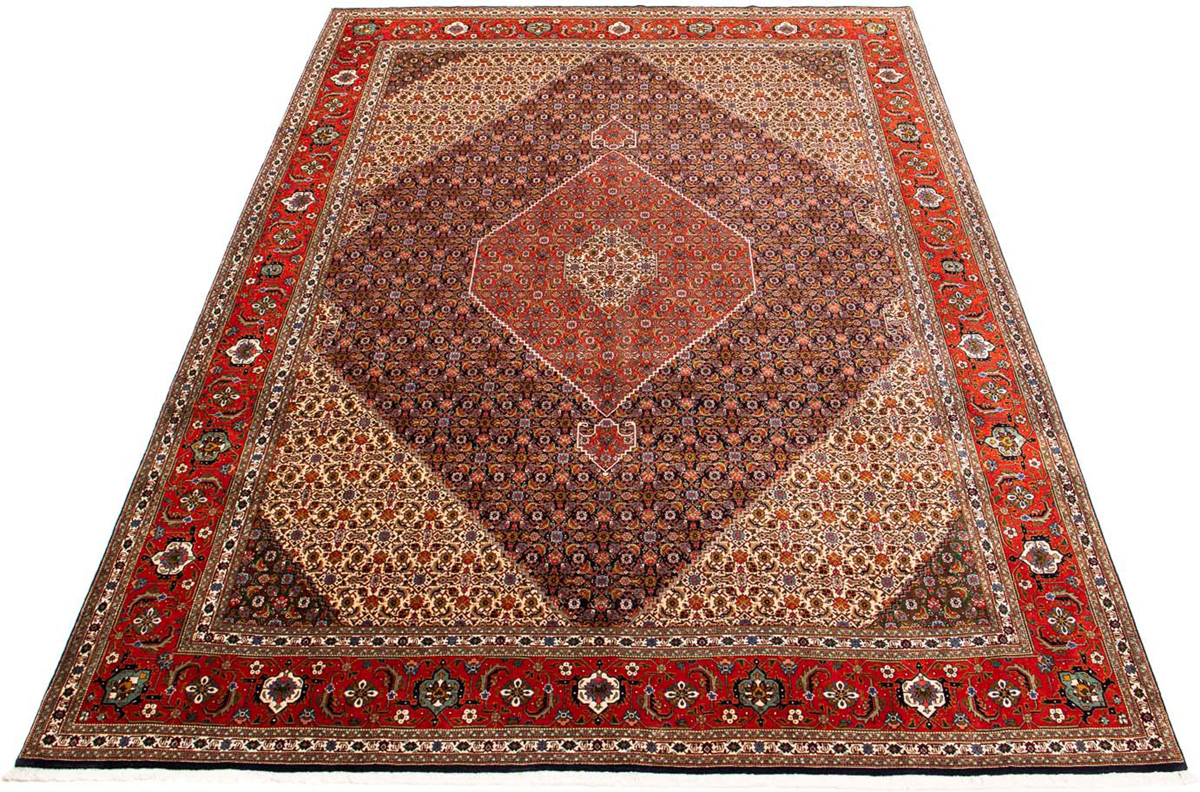 Image of morgenland Orientteppich »Perser - Täbriz - 415 x 308 cm - mehrfarbig«, rechteckig, 10 mm Höhe, Wohnzimmer, Handgeknüpft, Einzelstück mit Zertifikat bei Ackermann Versand Schweiz
