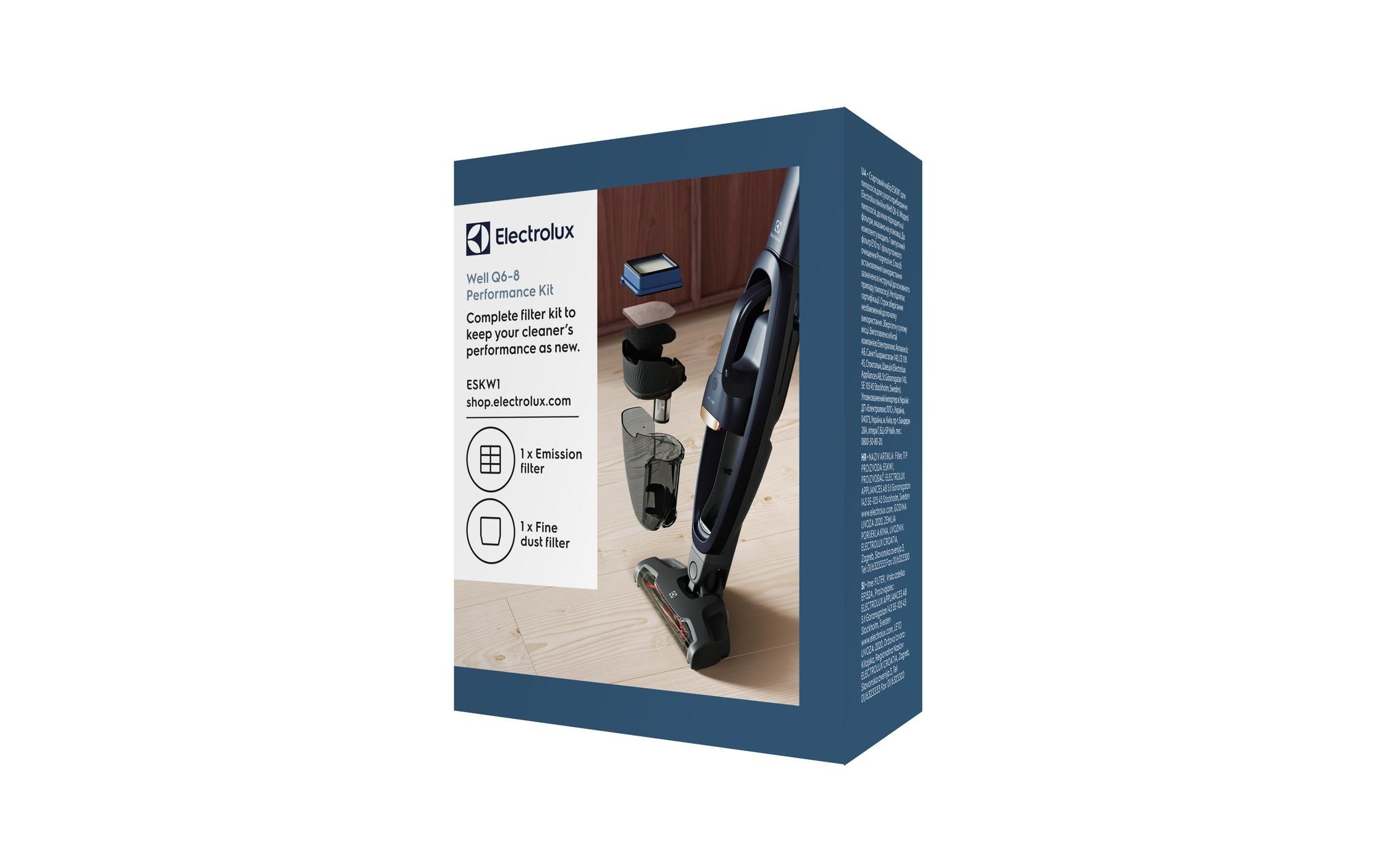 Electrolux Staubfilter »Kit ESKW1 für Well Q6, Q7 und Q8«